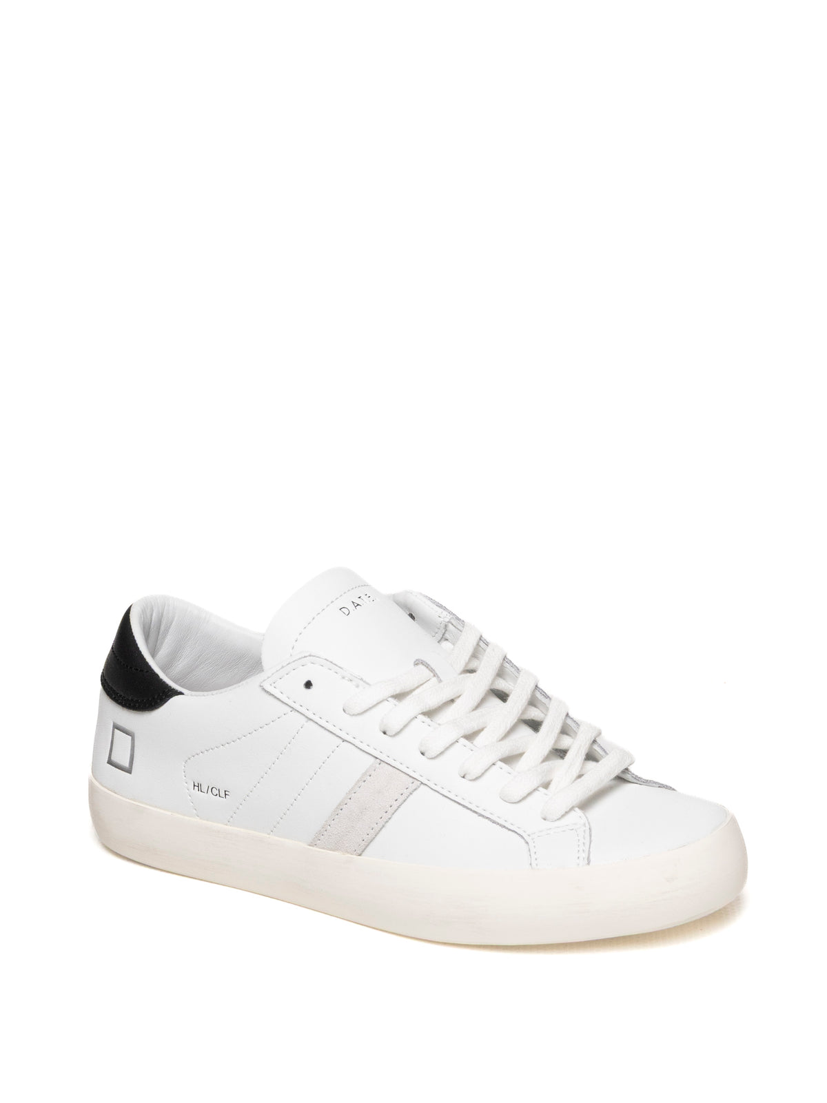 D.A.T.E. HILL LOW D CALF-WHT/BLK