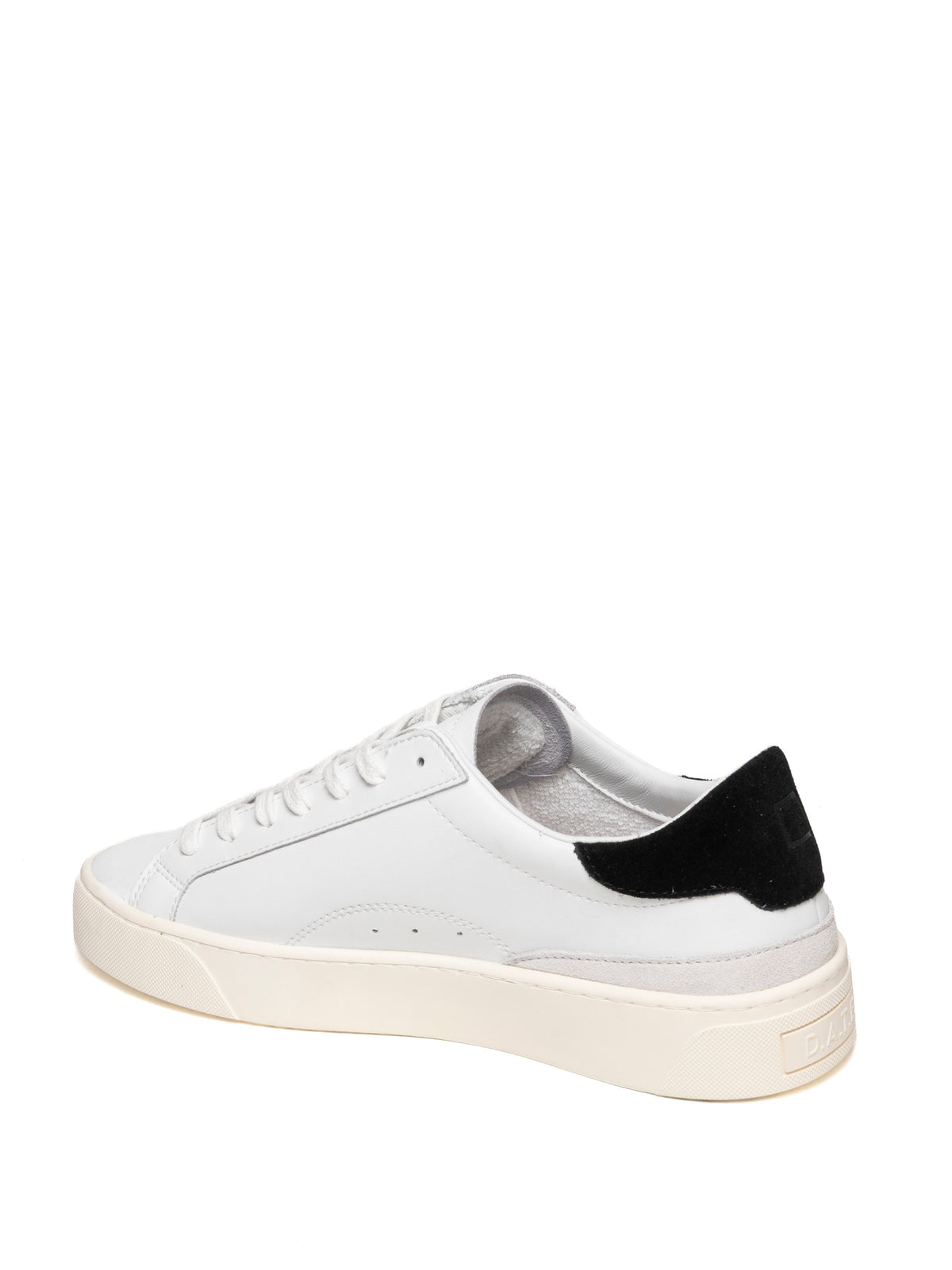 D.A.T.E. SONICA CALF-WHT/BLK