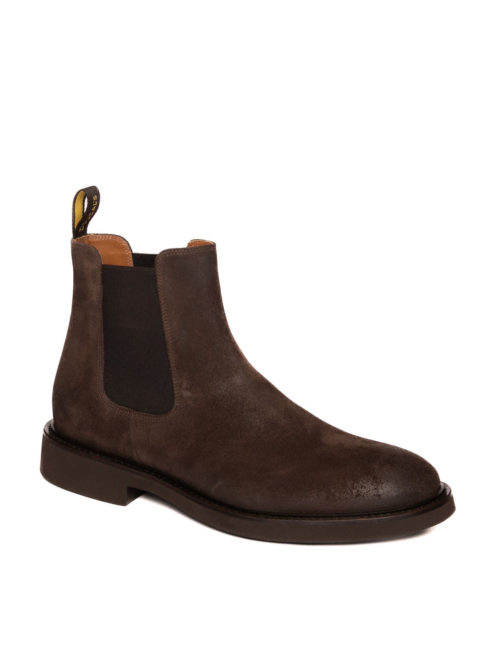 DOUCAL'S beatles in camoscio testa di moro<BR/> 1343 VISONE-TERRE