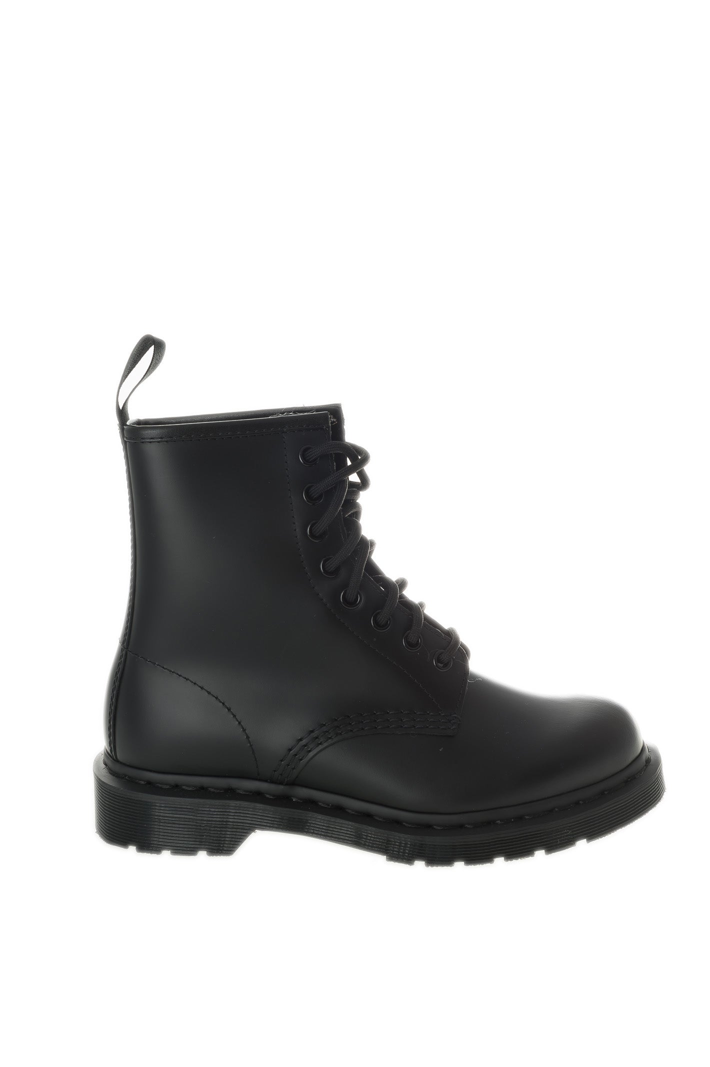 DR. MARTENS anfibio 1460 smooth mono nero <BR/> 1460 MONO SMOOTH-BLACK