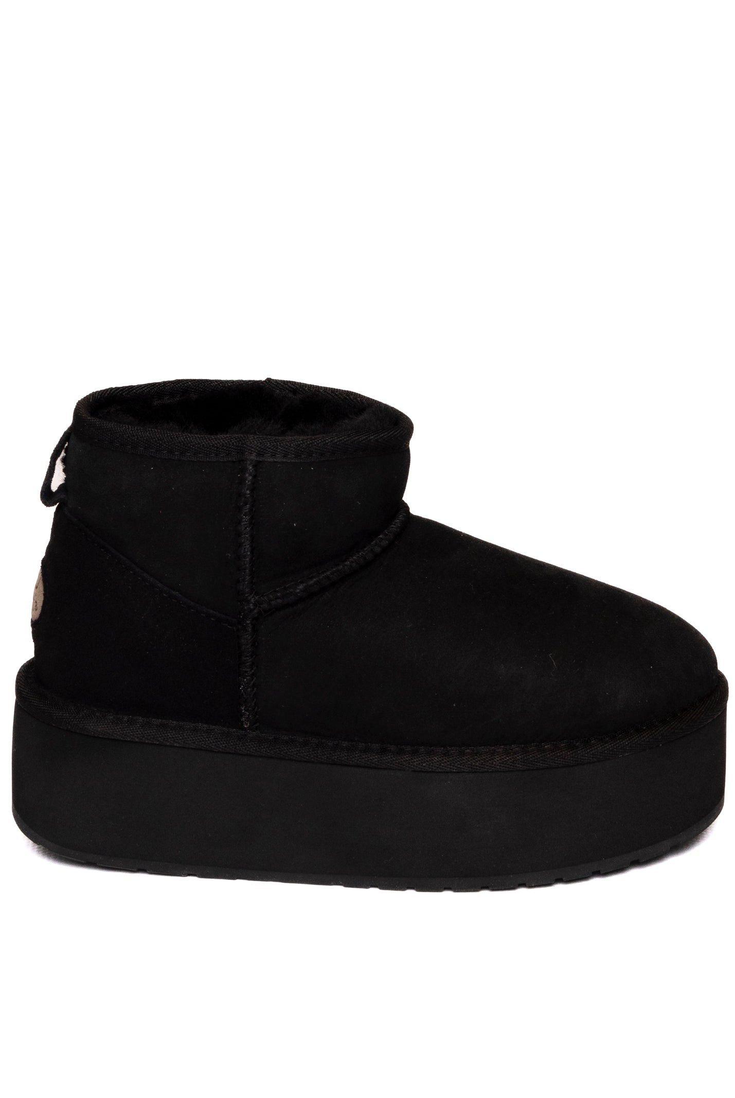 EMU Stivaletto montone nero W13082 STINGER.FLAT-BLK