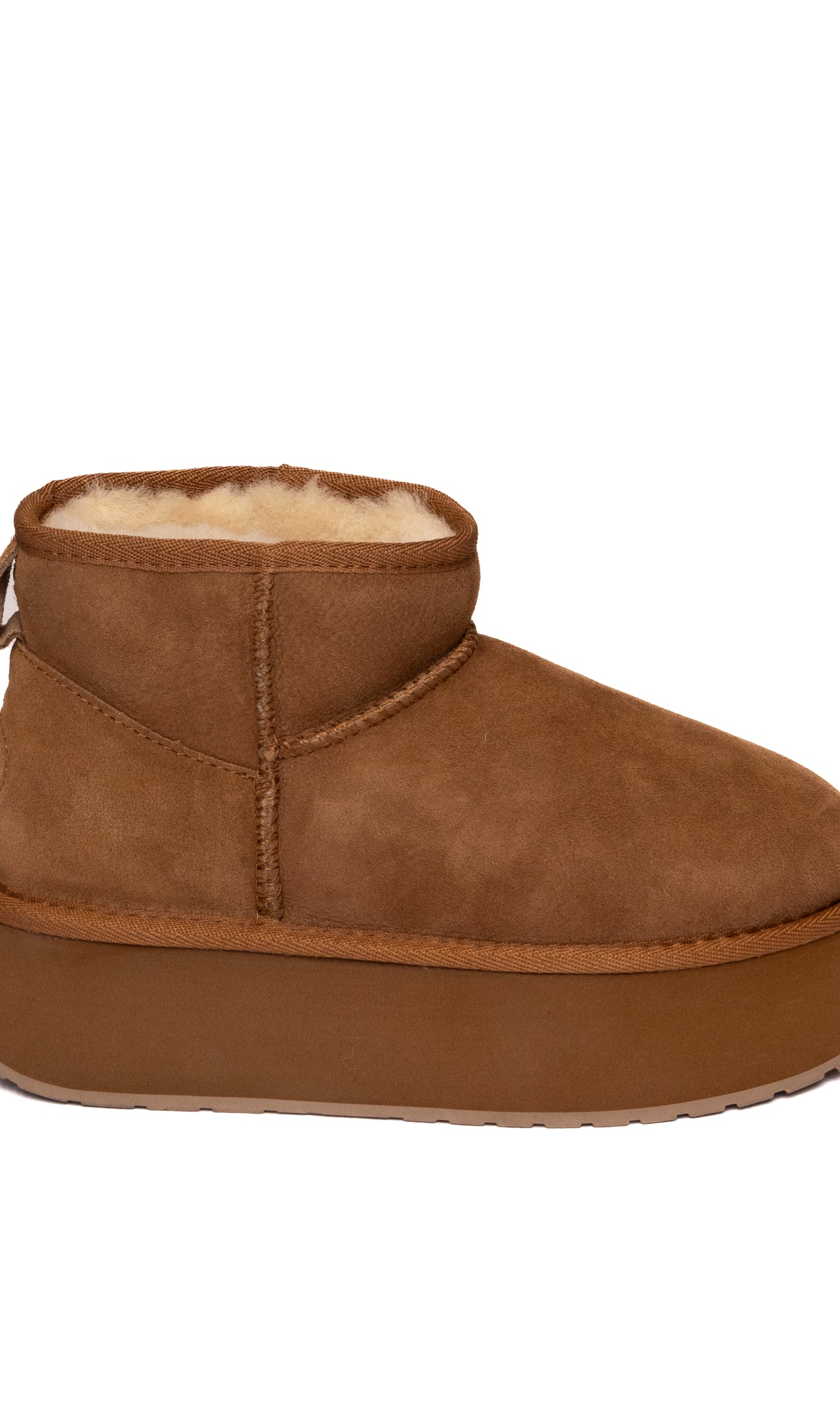 EMU Stivaletto montone chestnut W13082 STINGERFLAT-CHEST