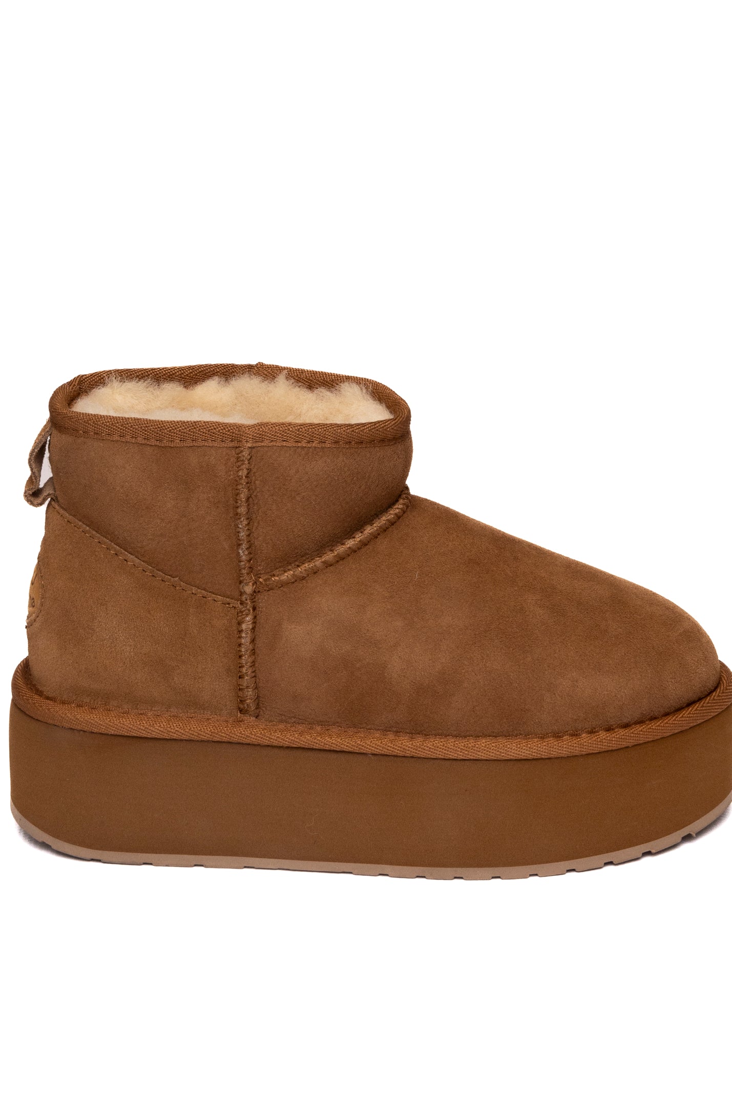 EMU Stivaletto montone chestnut W13082 STINGERFLAT-CHEST