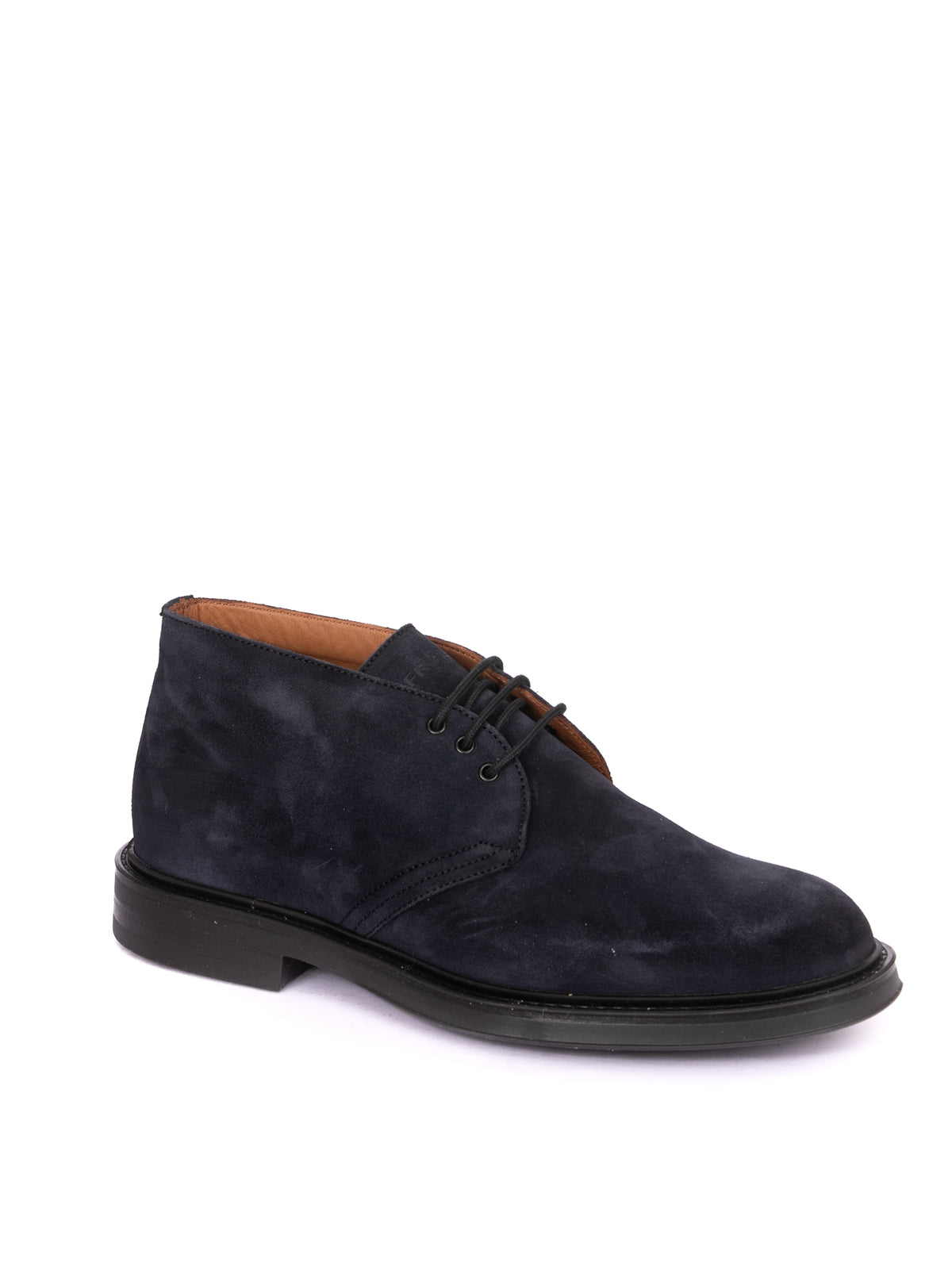 FRAU Polacchino camoscio blu A73C2 WAXY-BLU