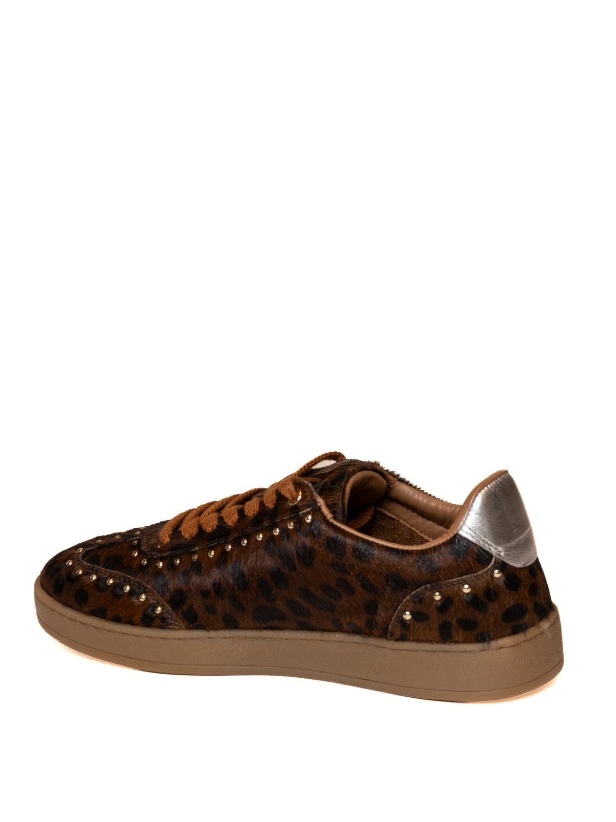 GIOSEPPO Sneaker bassa cavallino leopardo 80209 CAV-LEOPARDO