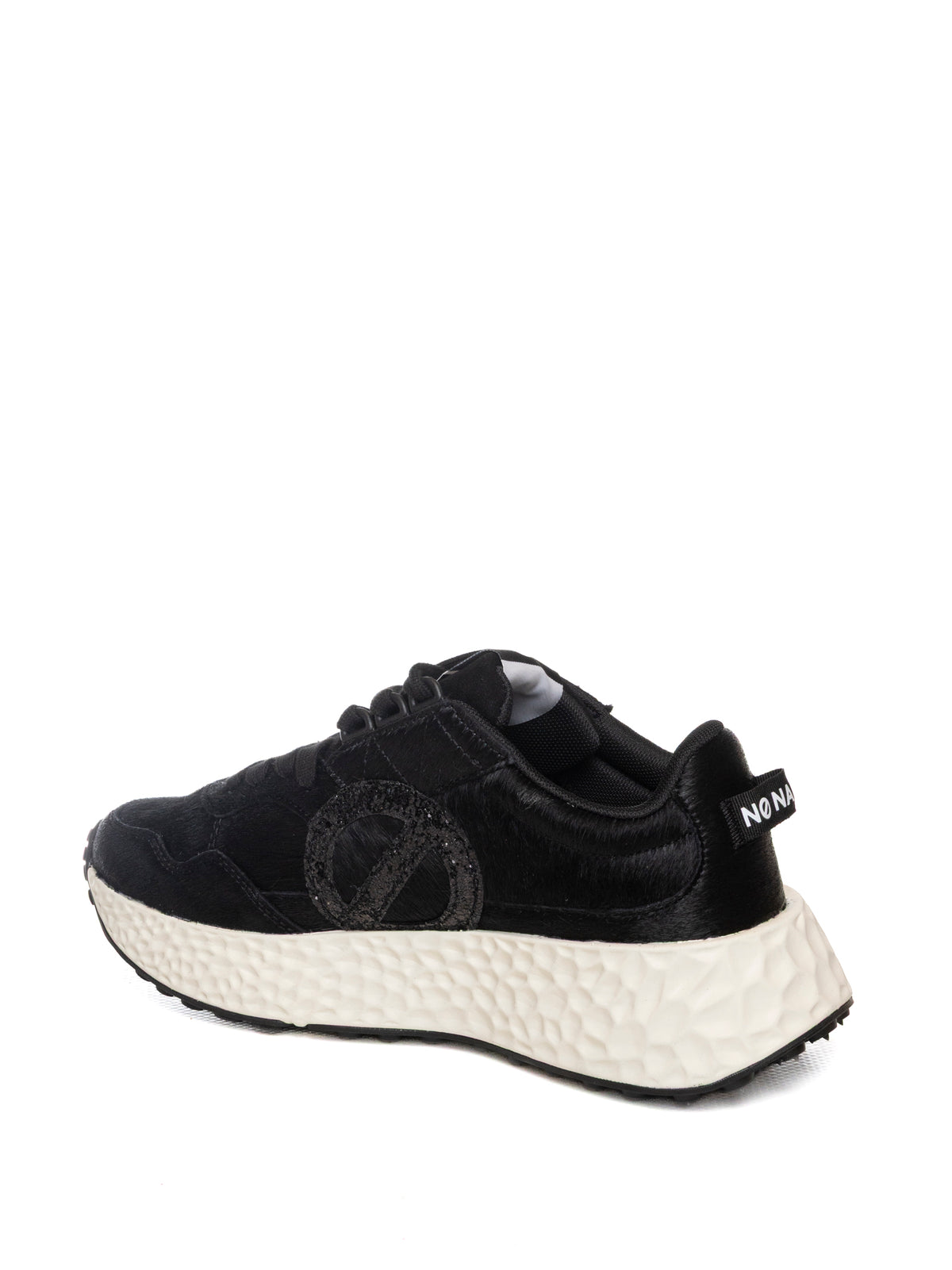 NO NAME CARTER JOGGER PONY/GLIT-BLACK