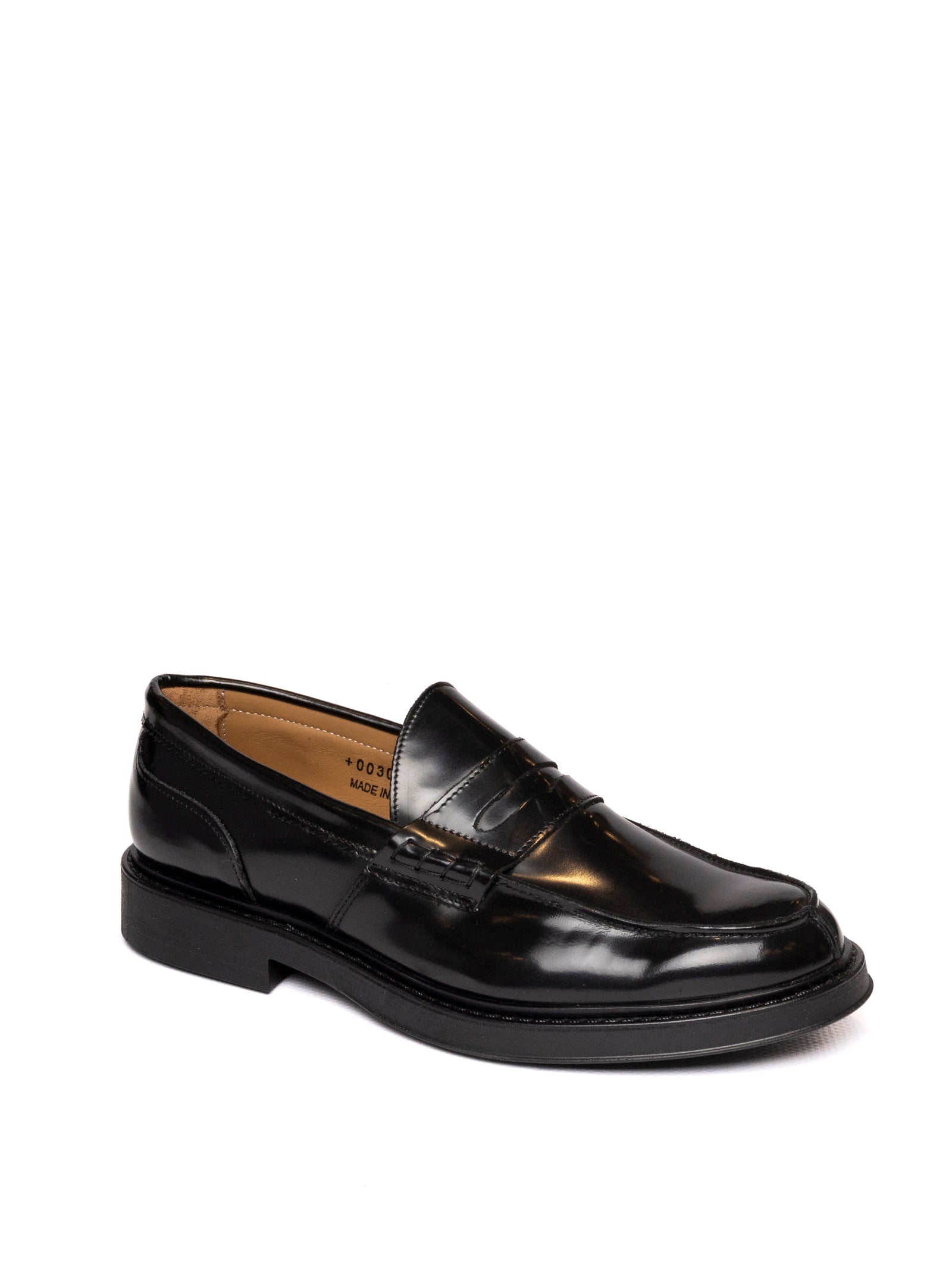 PICCADILLY Mocassino spazzolato nero 030 SPAZ-NERO