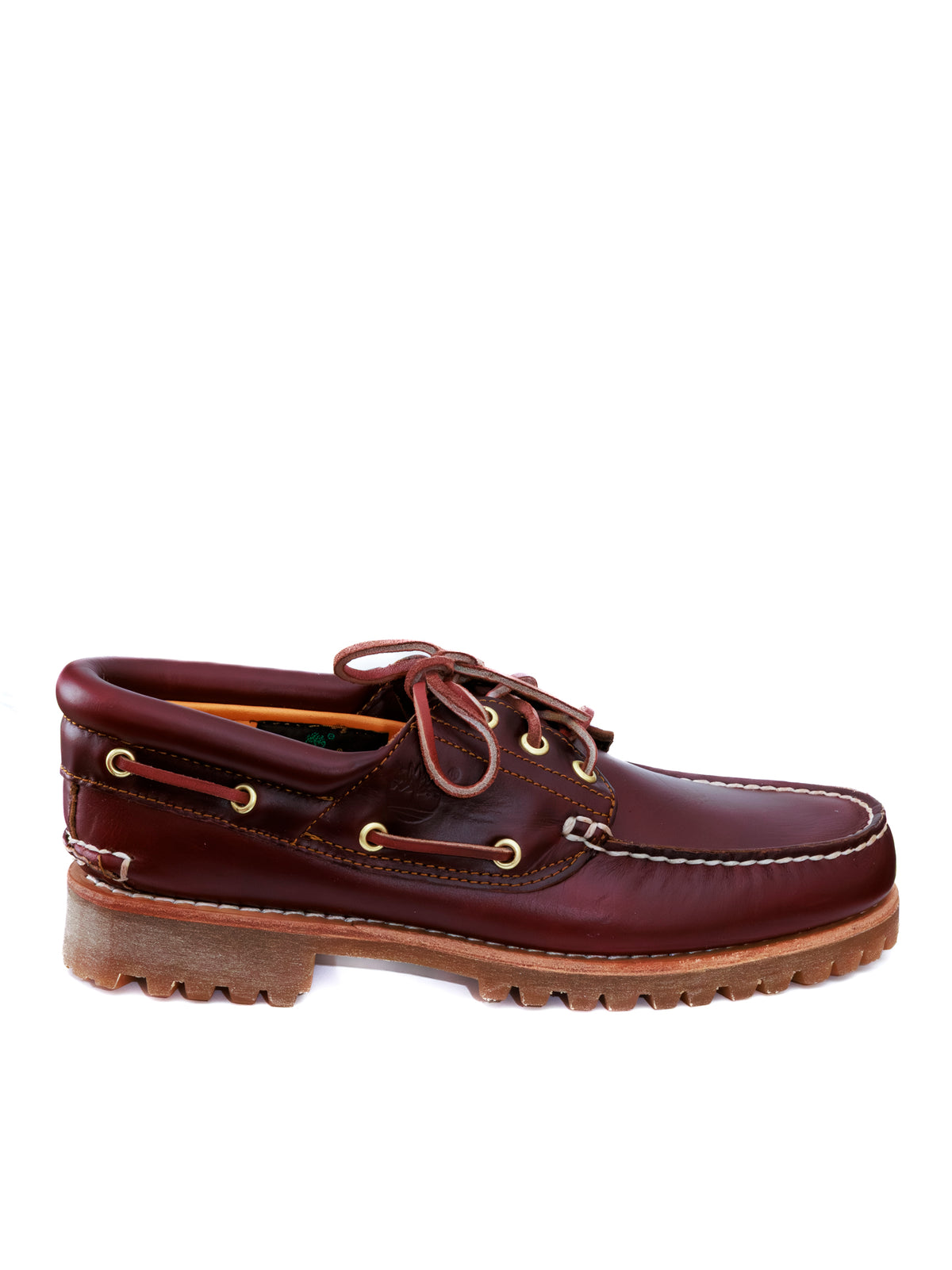 TIMBERLAND Strinagata barca pelle bordeaux TB050009648 BARCA-BURGUNDY