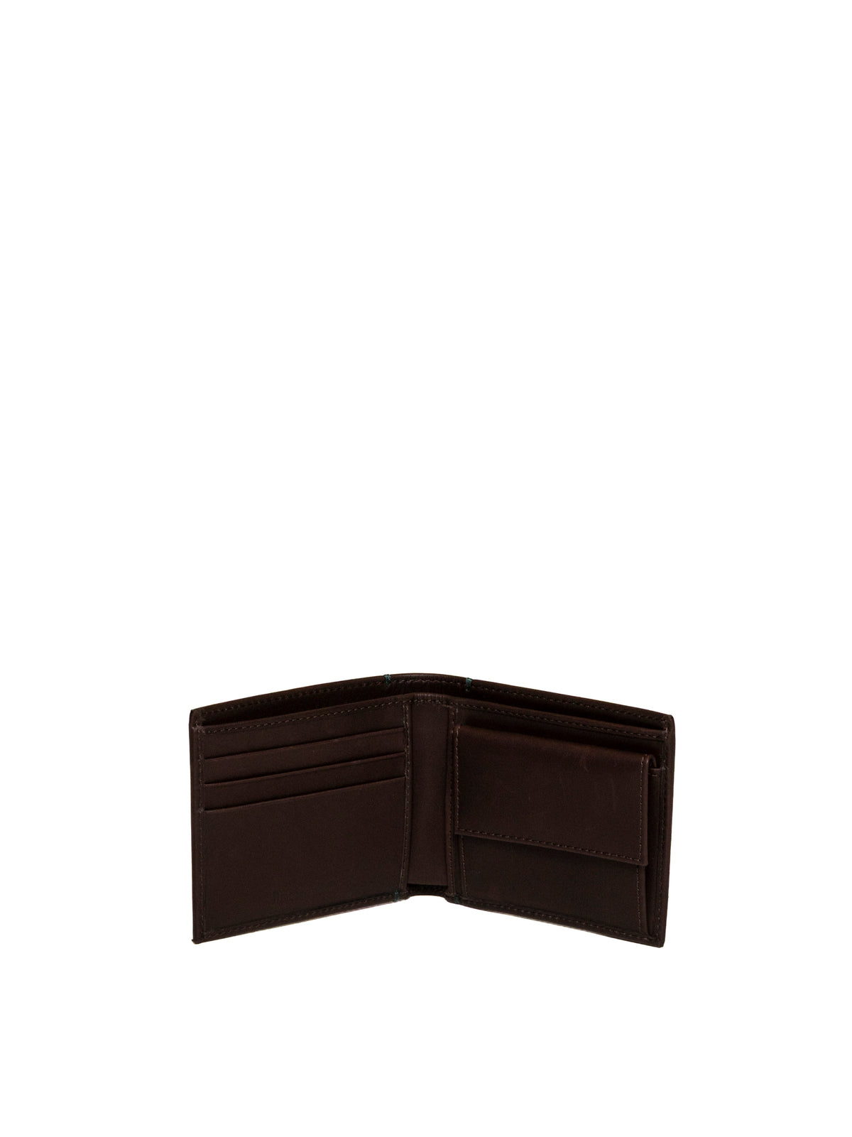 TIMBERLAND bifold wallet with coin dkbrn TB0A5RNN242 PELLE-DKBRN