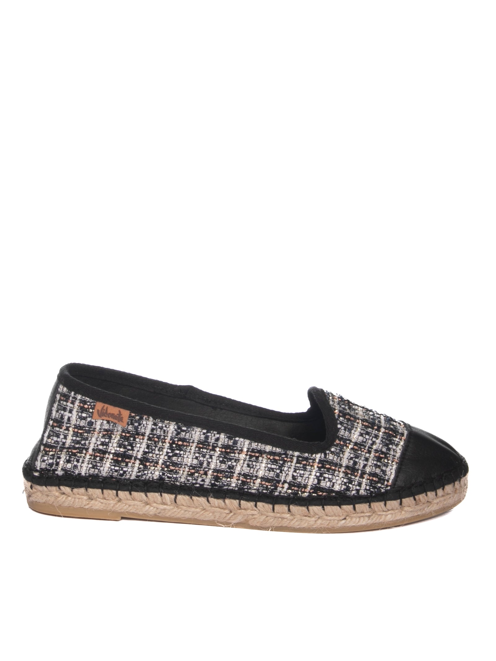 VIDORRETA Espadrilles tessuto nero 74600 CHANEL-NEGRO
