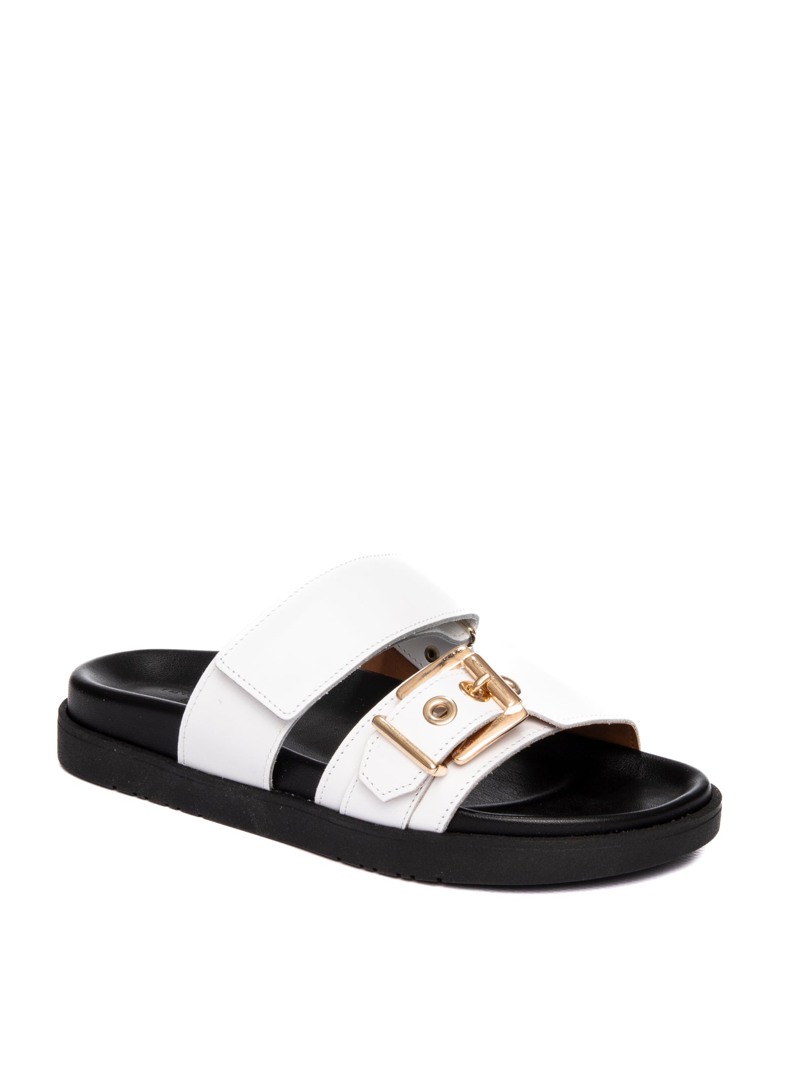 VINCENT VEGA Sandalo birkin bianco BIRKIN VIT-BIANCO