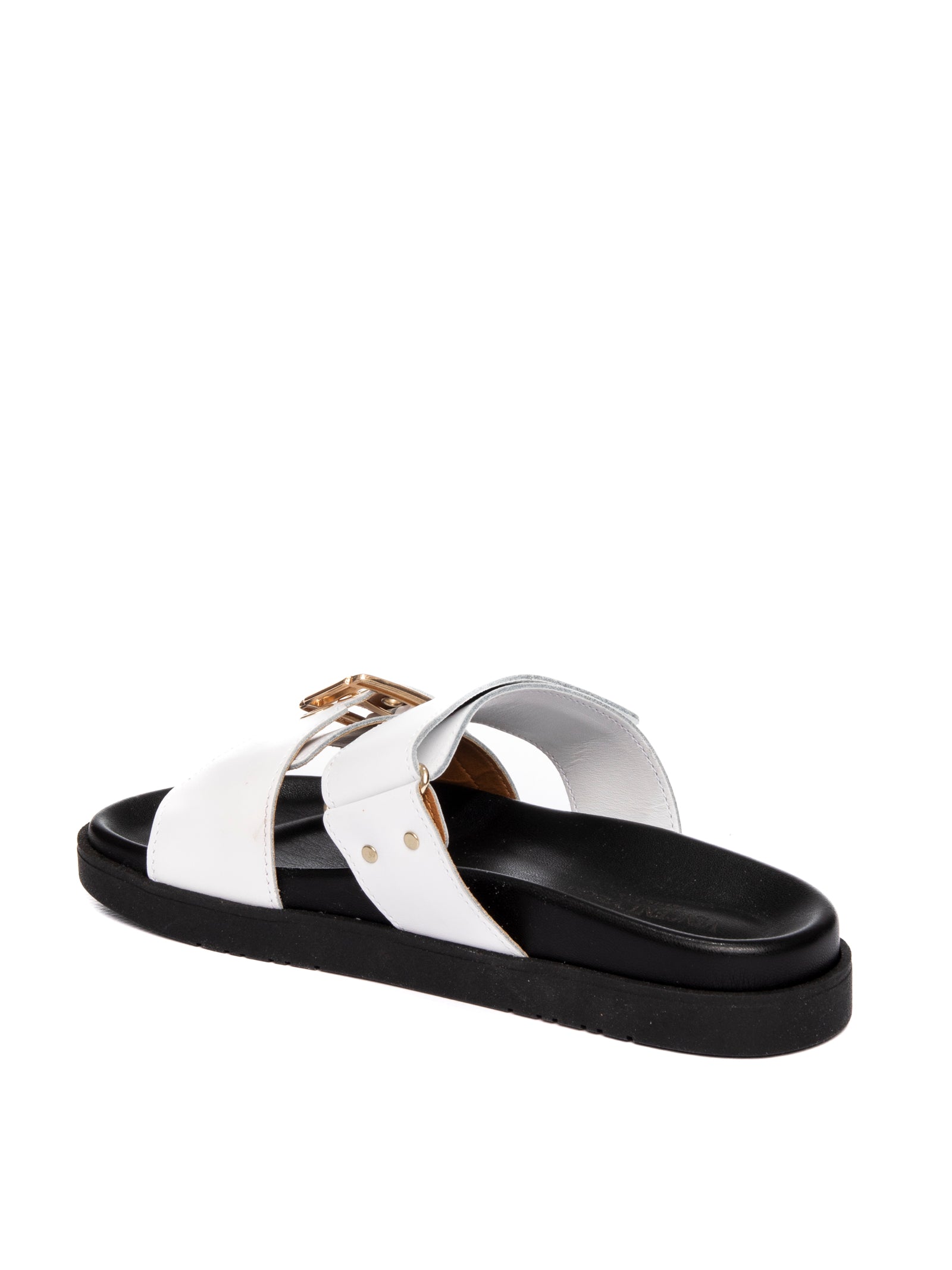 VINCENT VEGA Sandalo birkin bianco BIRKIN VIT-BIANCO