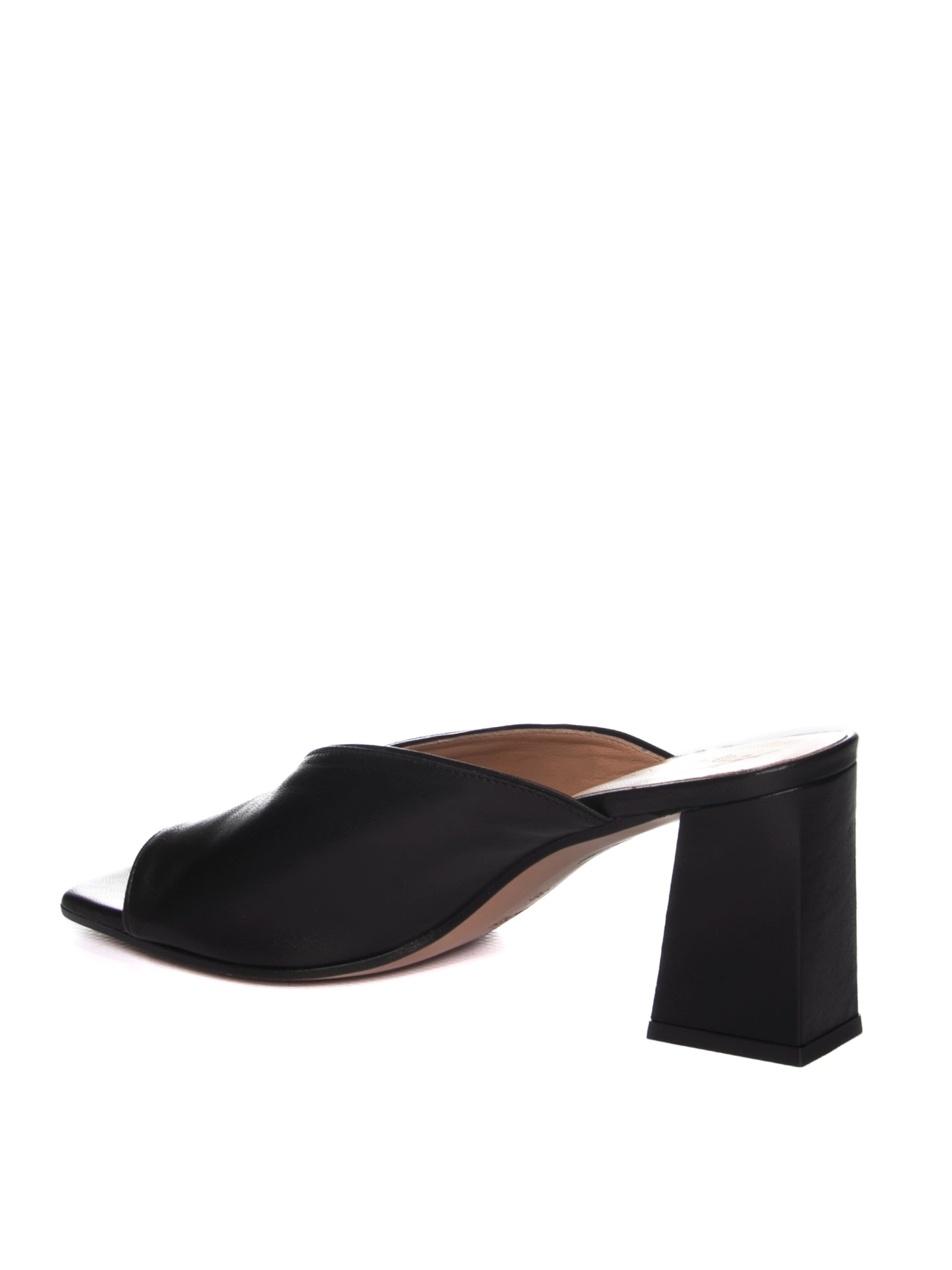 FRANCO RUSSO sandalo nappa nero 2806 NAPPA-NERO