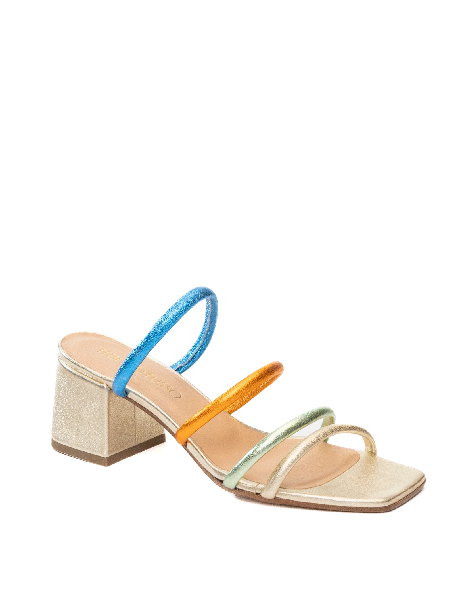 FRANCO RUSSO Sandalo 3002 multicolor 3002 LAM-MULTI
