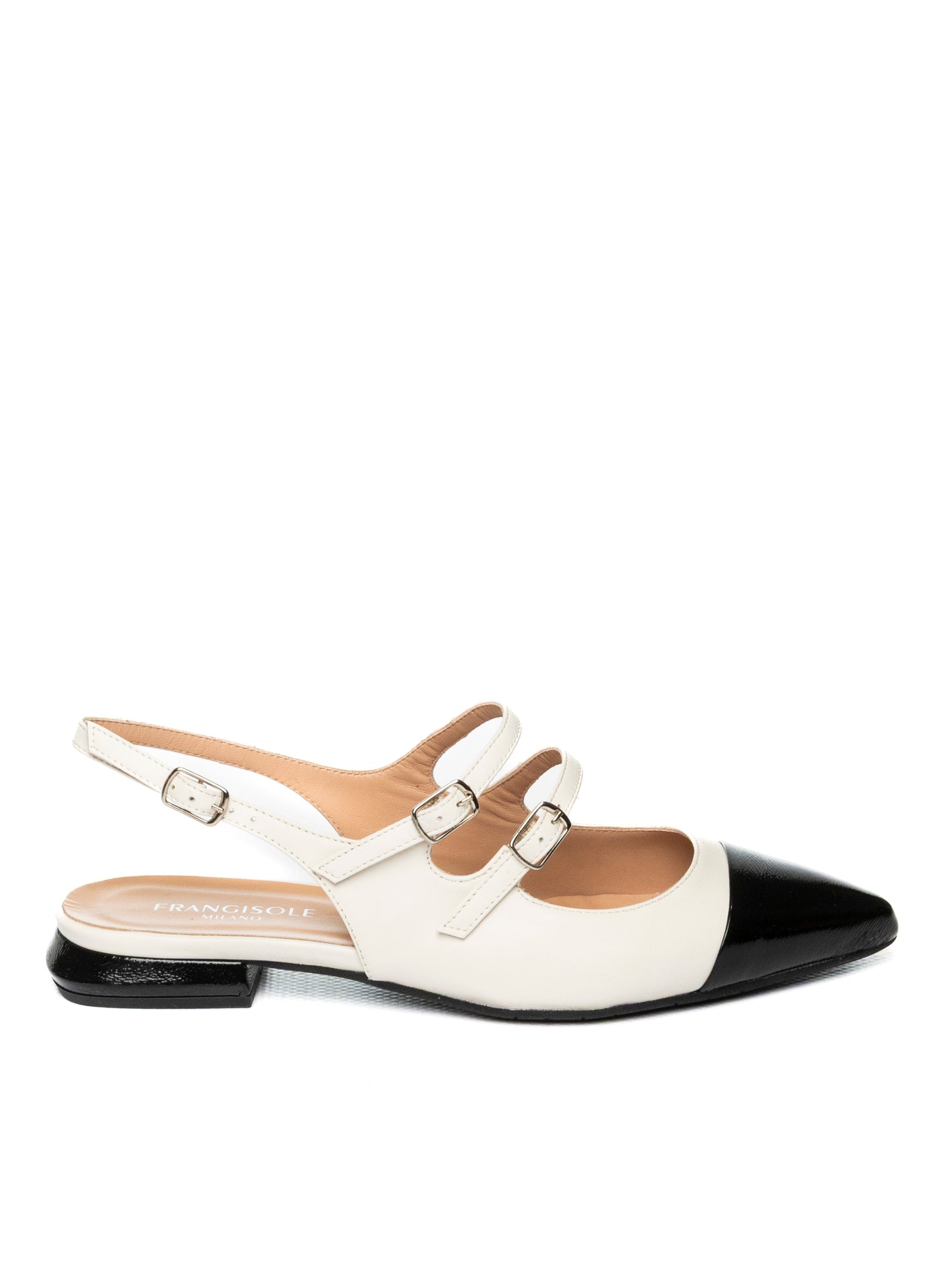FRANGISOLE Chanel puntina bianco/nero PUK10 NAP/NPLK-BEIGE/NERO