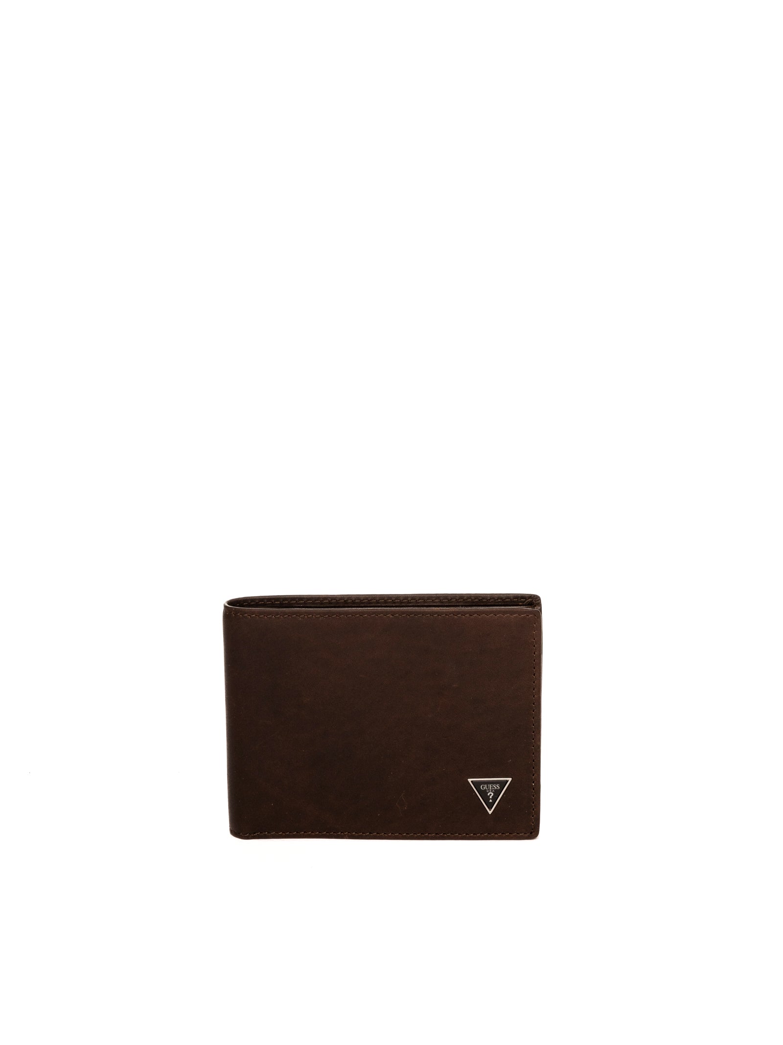 GUESS portafoglio roma marrone scuro SMROVL LEA20 ROMA BLLFLD-DKB