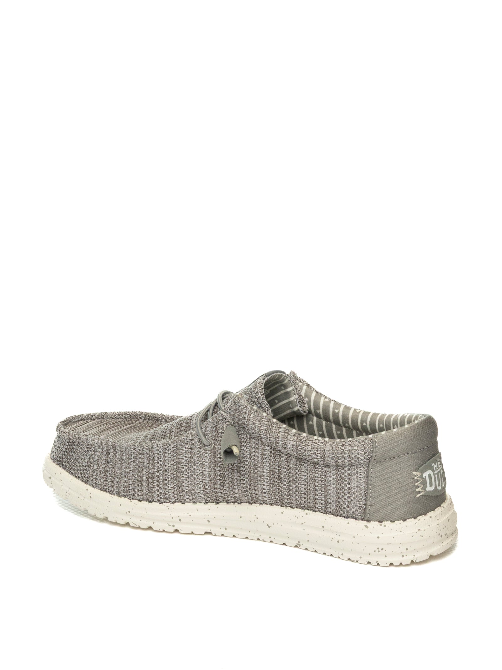 HEY DUDE slip on wally stretch grigio 41898 WALLY STRETCH-030