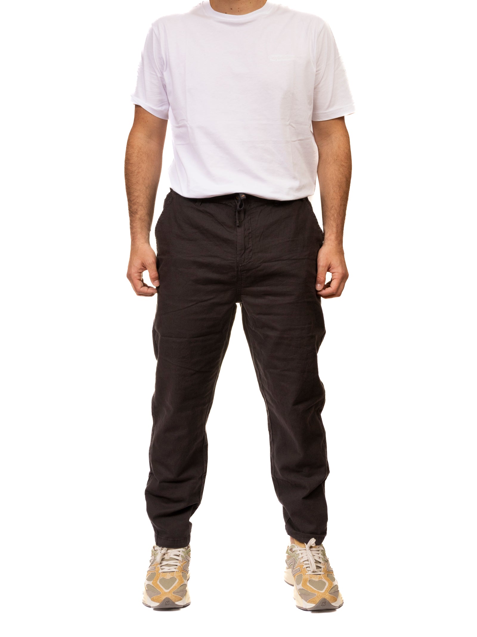 IMPURE pantalaccio miles nero MILES LINO-C10