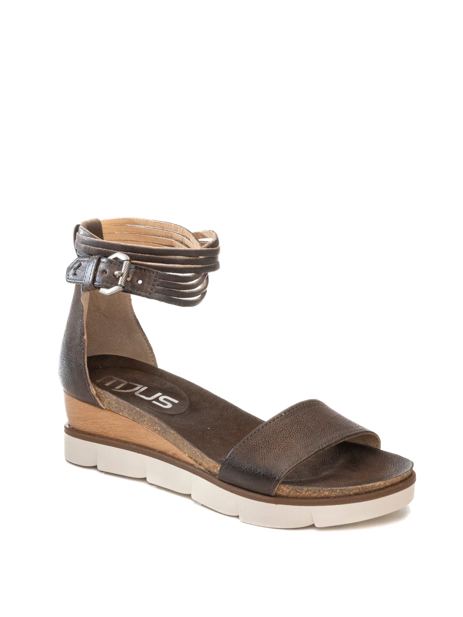 MJUS Sandalo pelle moro 866005 PELLE-6114