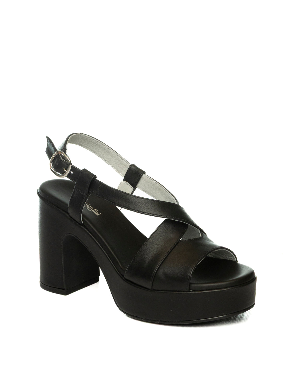 NERO GIARDINI Sandalo pelle nero 513640 TAMIGI-NERO