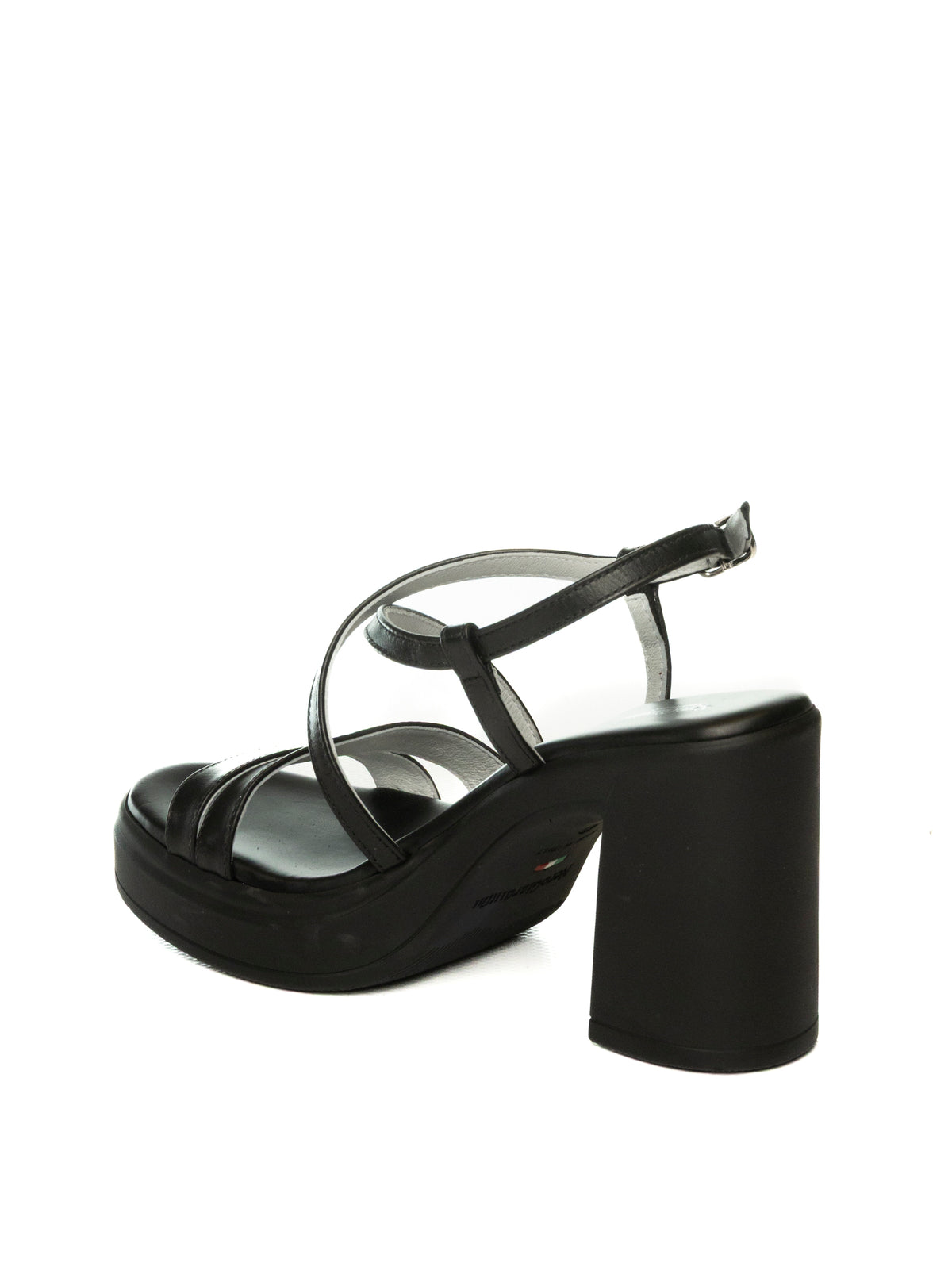NERO GIARDINI Sandalo pelle nero 513660 BAROLO-NERO