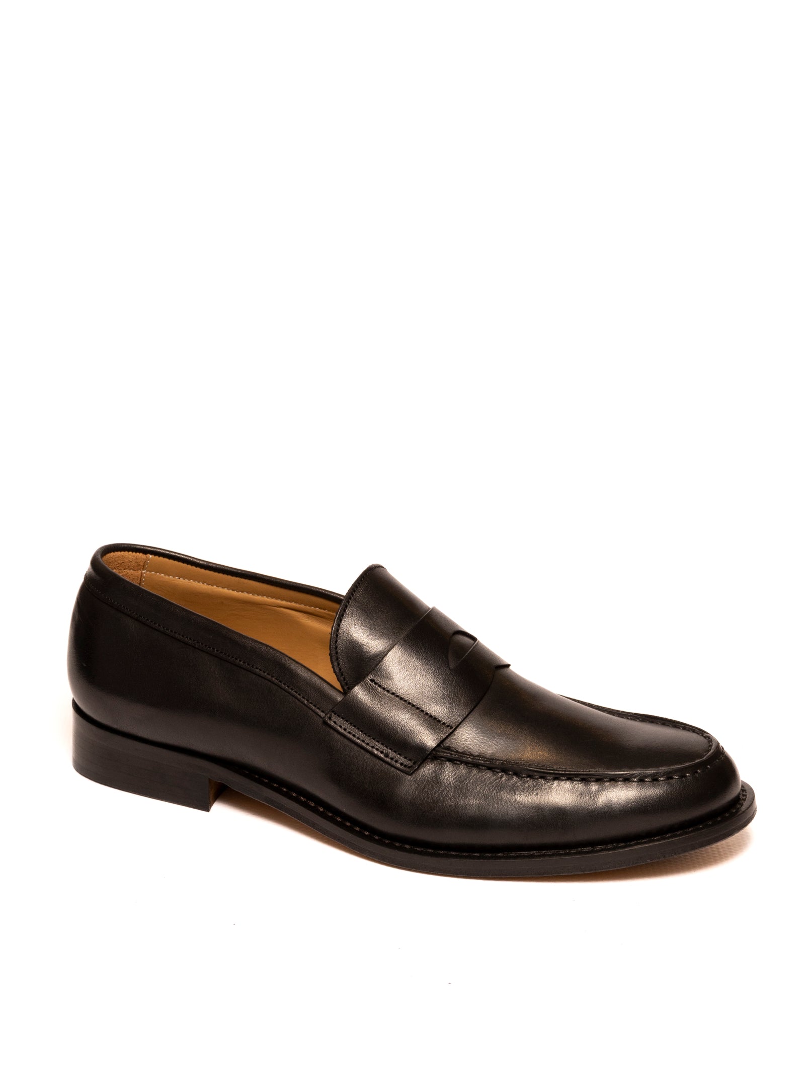 PICCADILLY Mocassino pelle nero 08 VIT-NERO