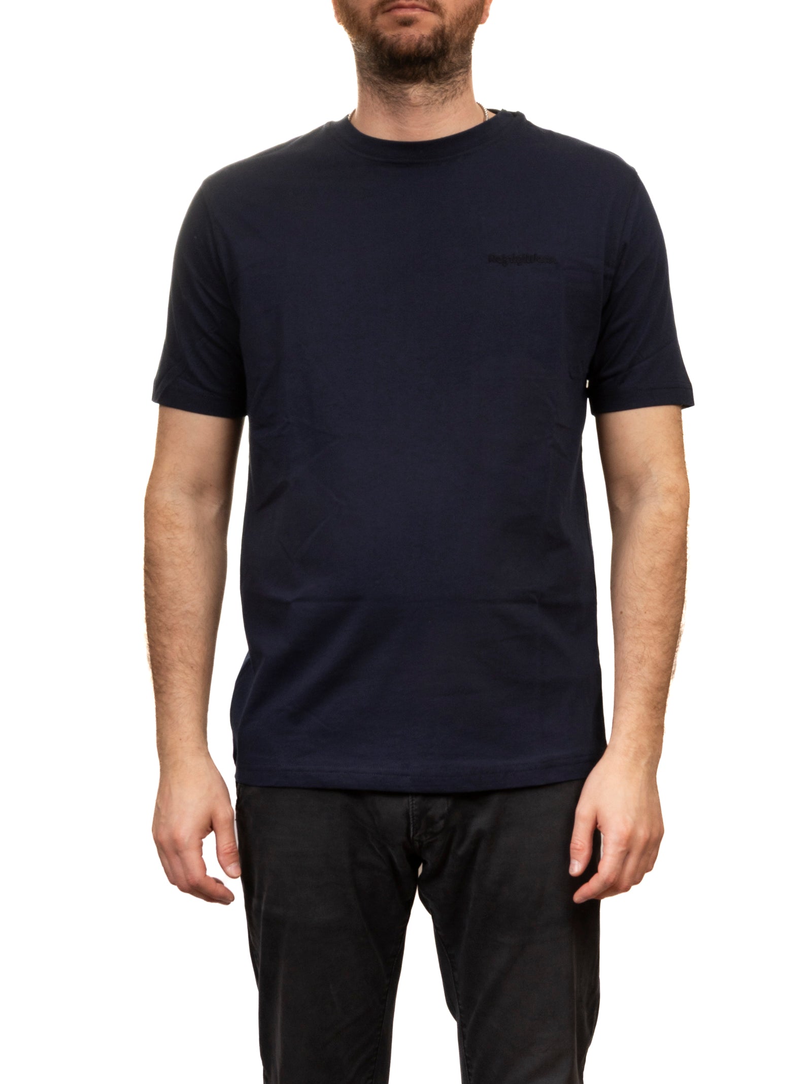 REFRIGIWEAR t-shirt logo lettering blu scuro T62800JE0301 HALEN-F03700