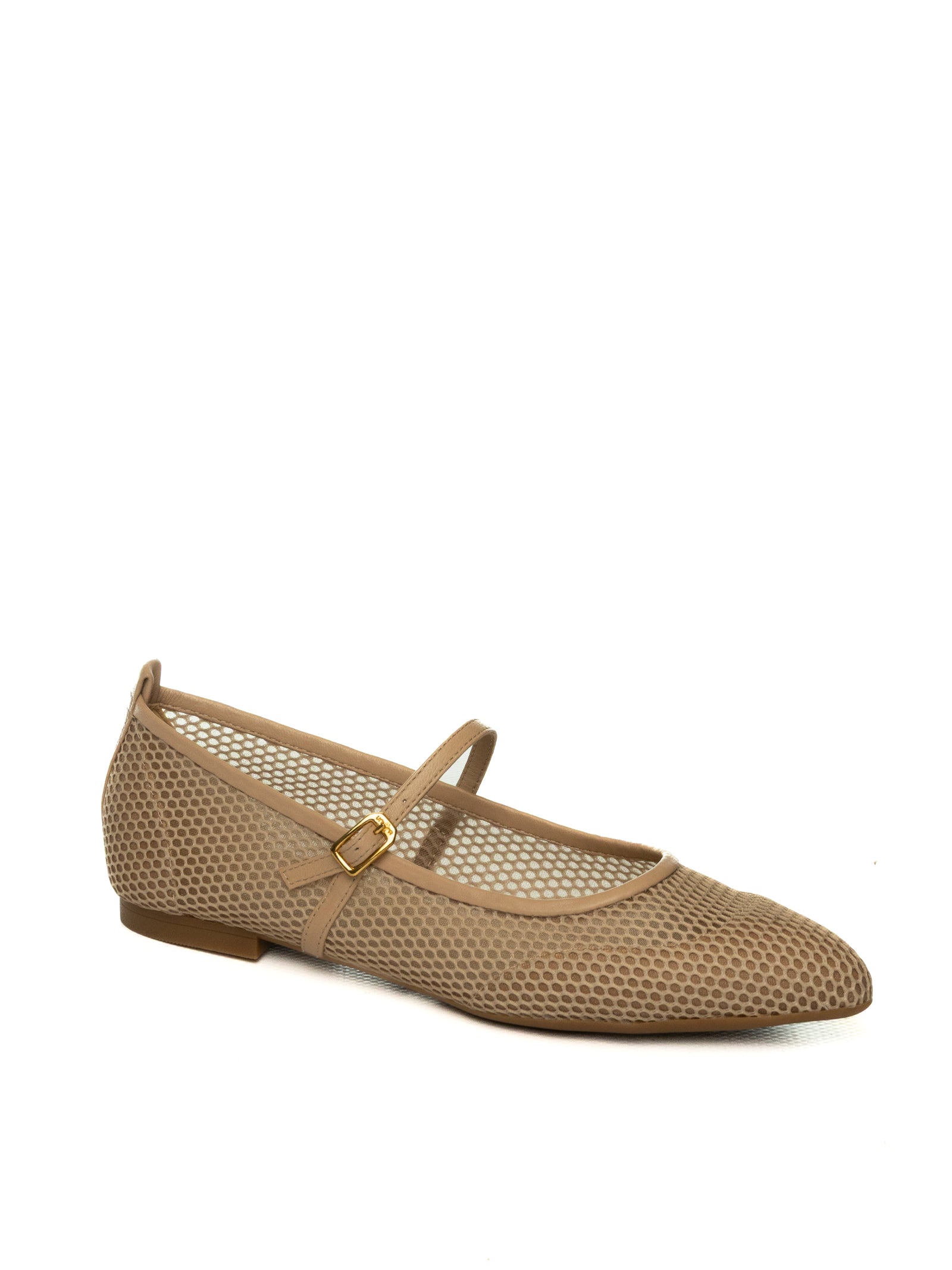 UNISA Ballerina tessuto nude ALBEGA PELLE/RETE-SKIN
