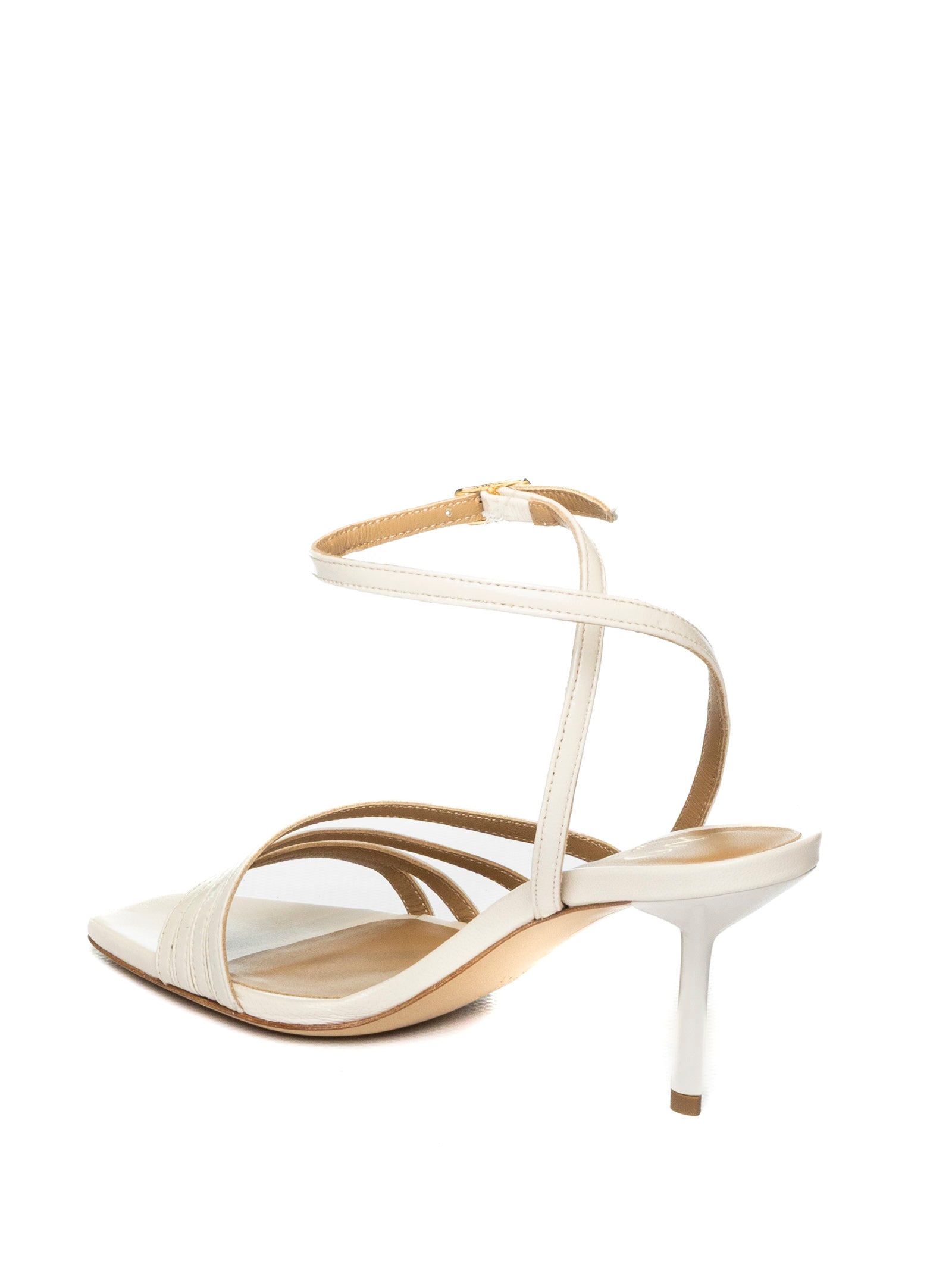 WO MILANO sandalo pitti bianco 945 PITTI-BURRO