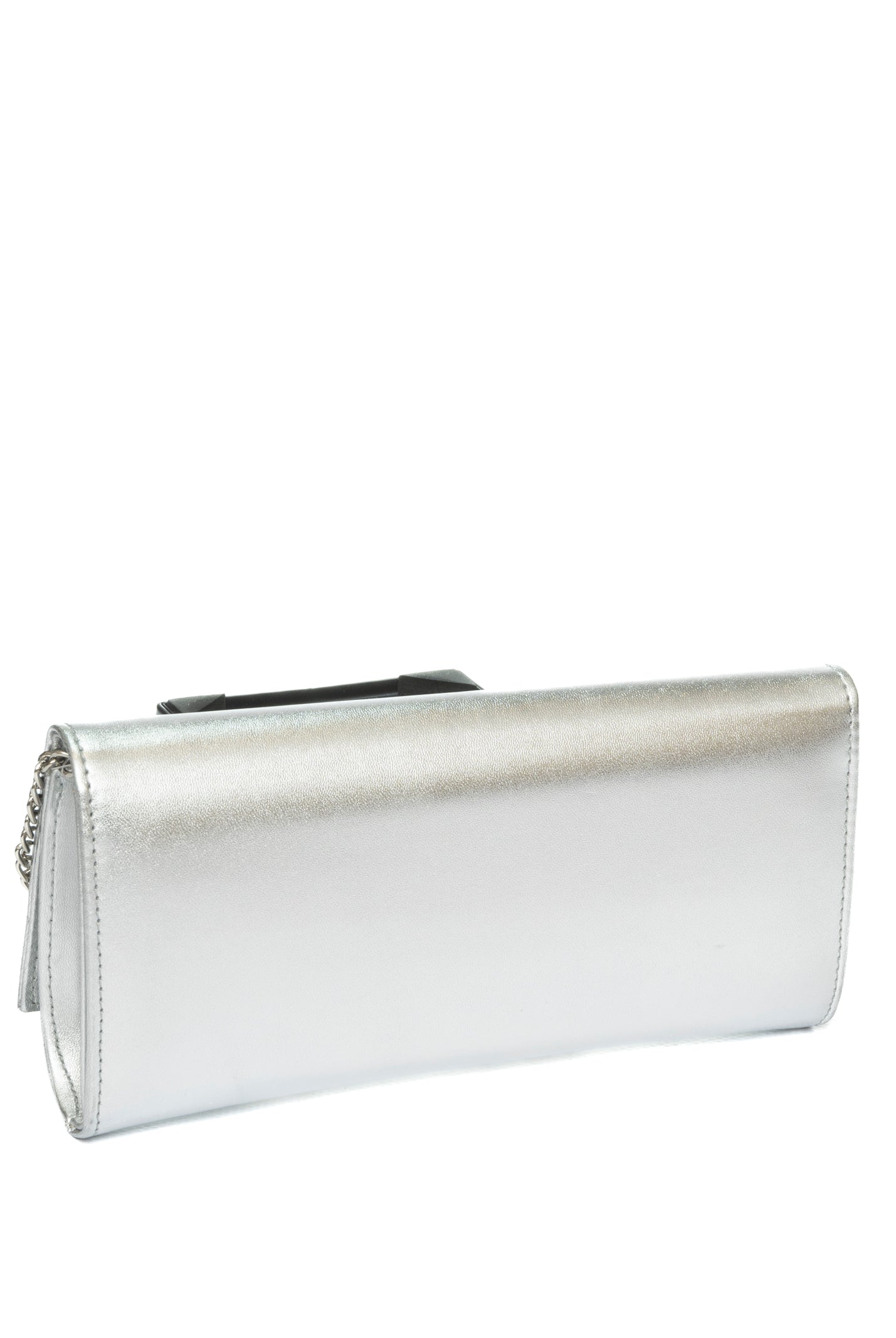 ALBANO borsa mini metal argento A1029 METAL-ARGENTO