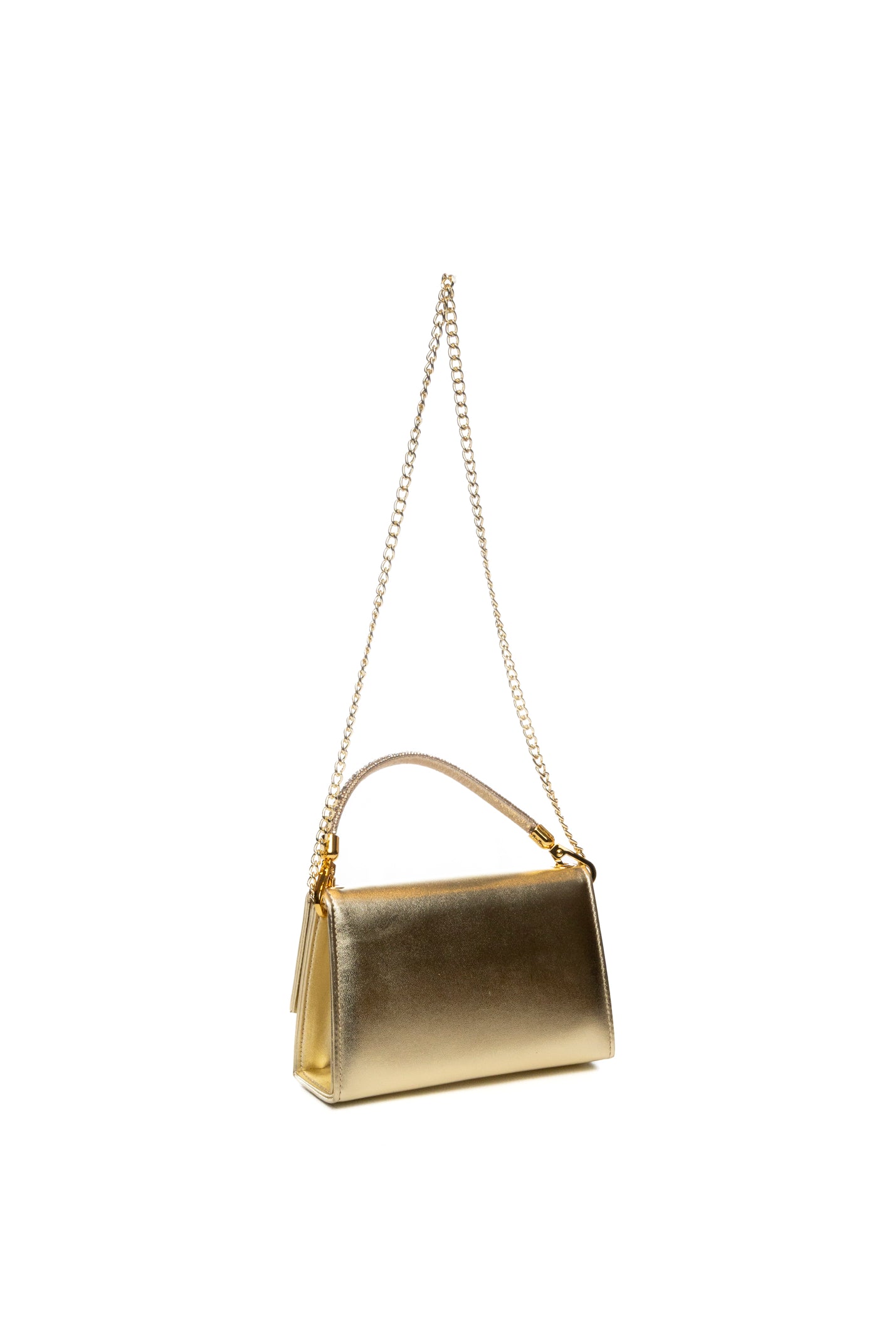 ALBANO borsa mini metal platino A1028 METAL-PLATINO