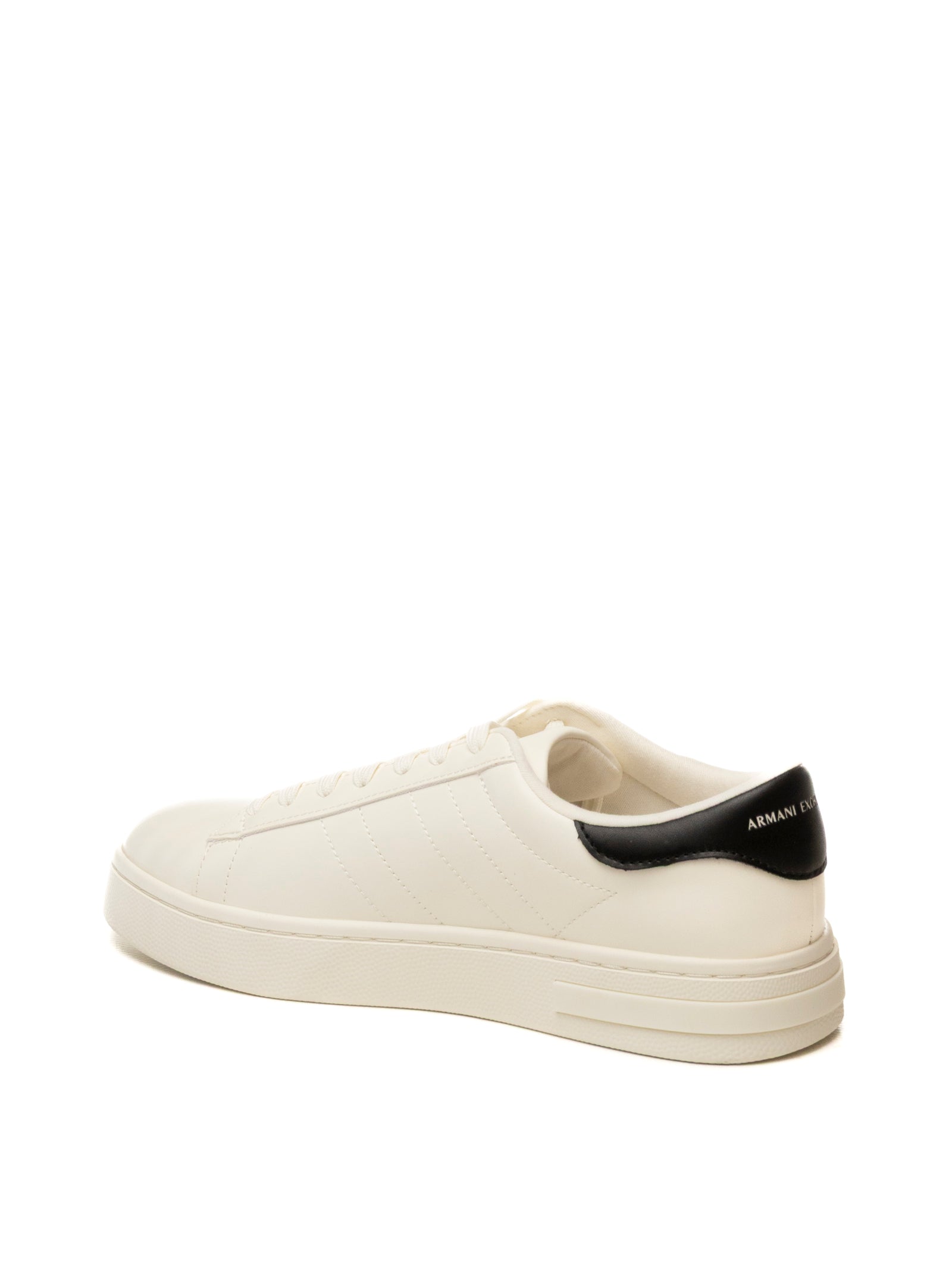 ARMANI EXCHANGE Sneaker pelle bianco/nero XM002198 AF21421-MZ439