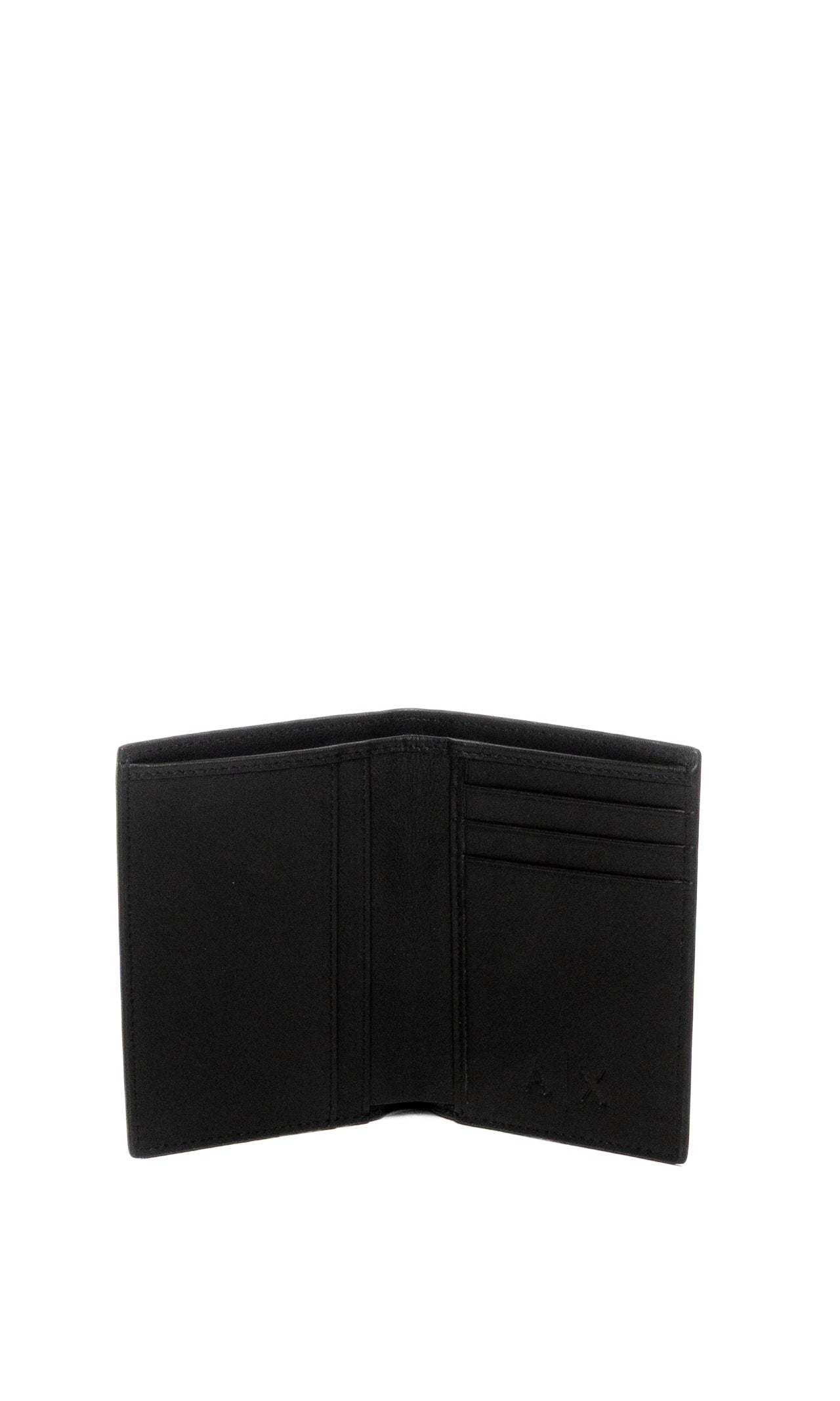 ARMANI EXCHANGE Portafogli pelle nero XM002215 AF22541-UC001