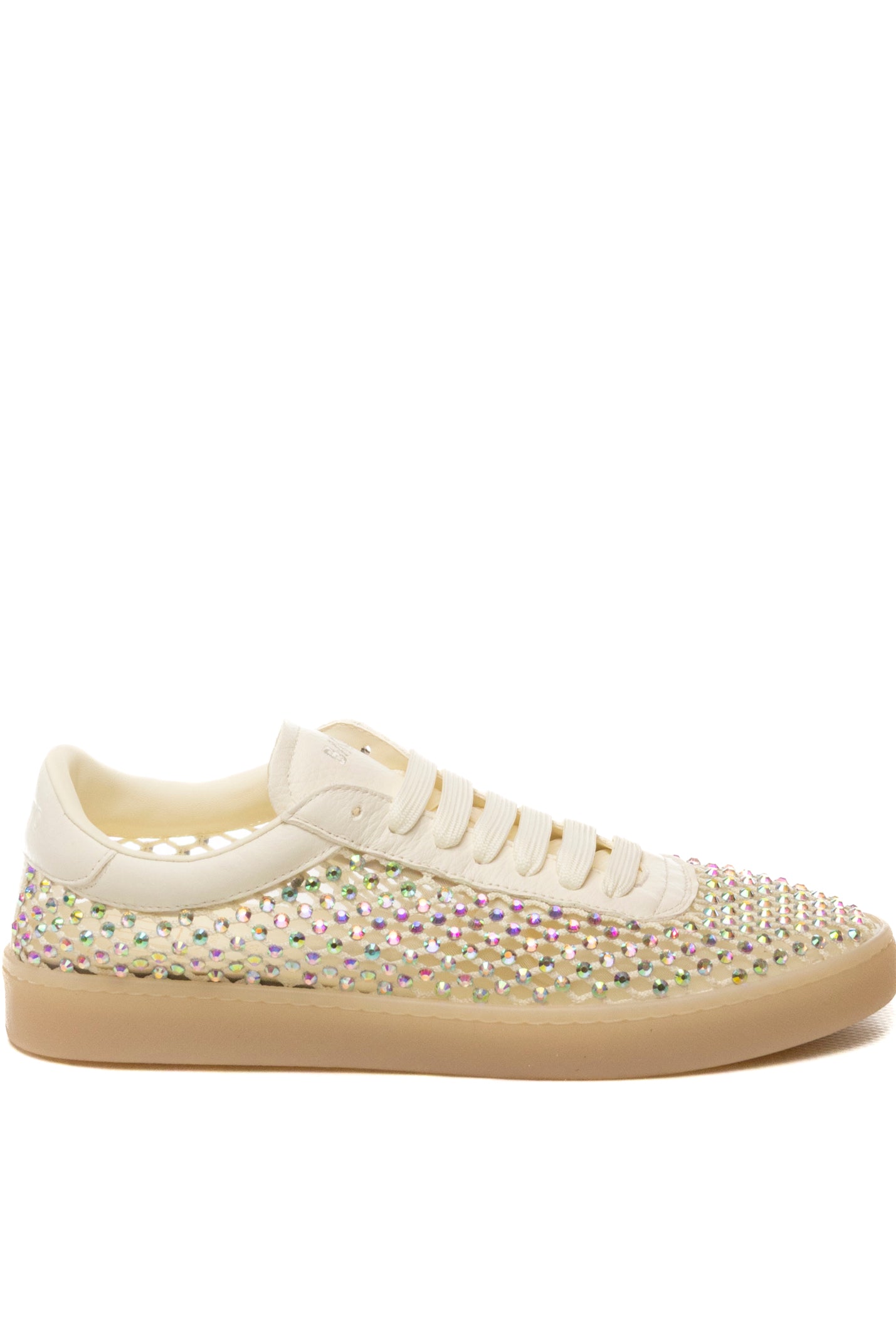 BACK 70 Sneaker glam strass bianco GLAM STRASS-61 WHITE