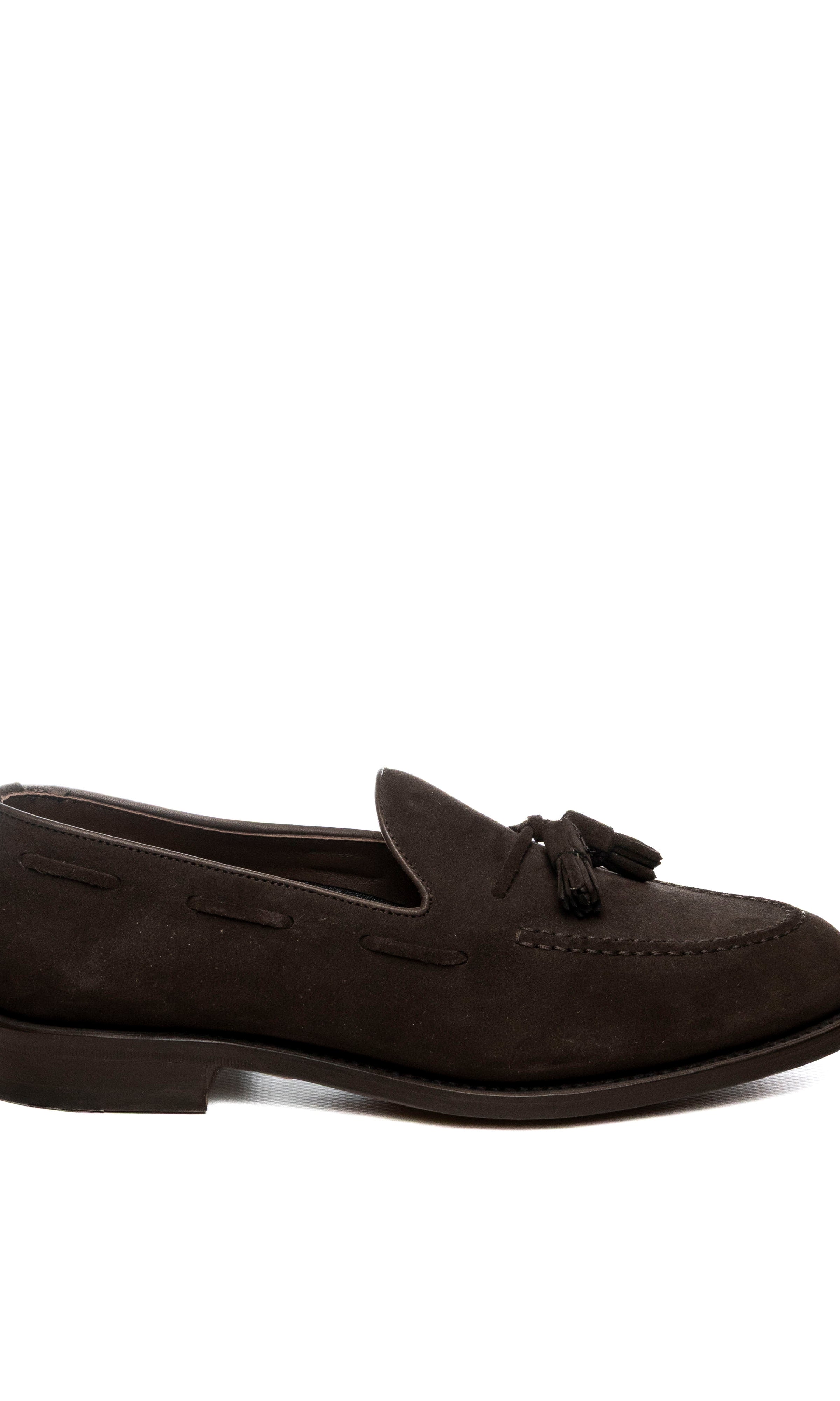 BERWICK Mocassino nappine camoscio moro 5139 SUPERBUCK-MORO