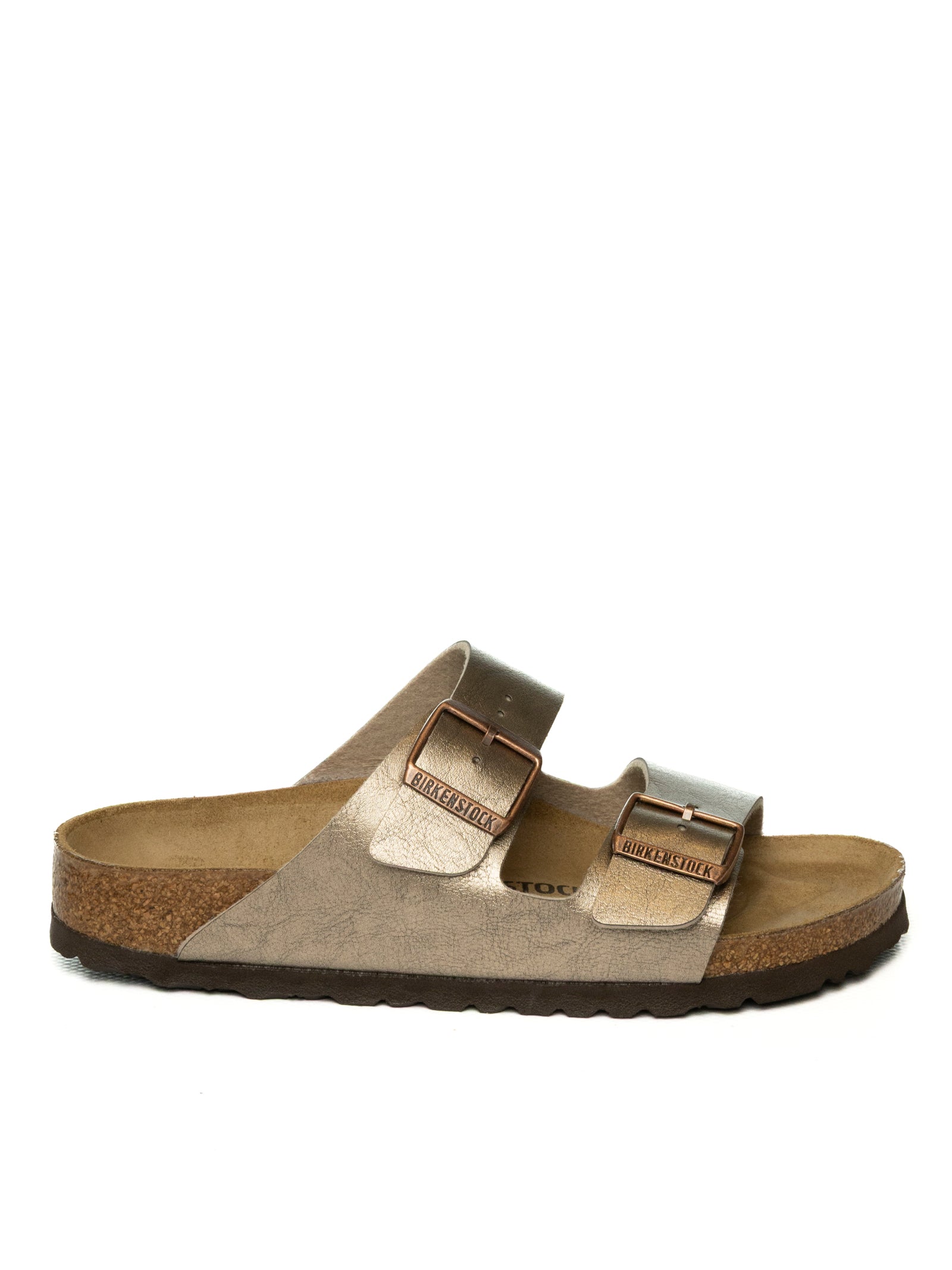 BIRKENSTOCK sandalo arizona laminato taupe ARIZONAD 1029439-TAUPE