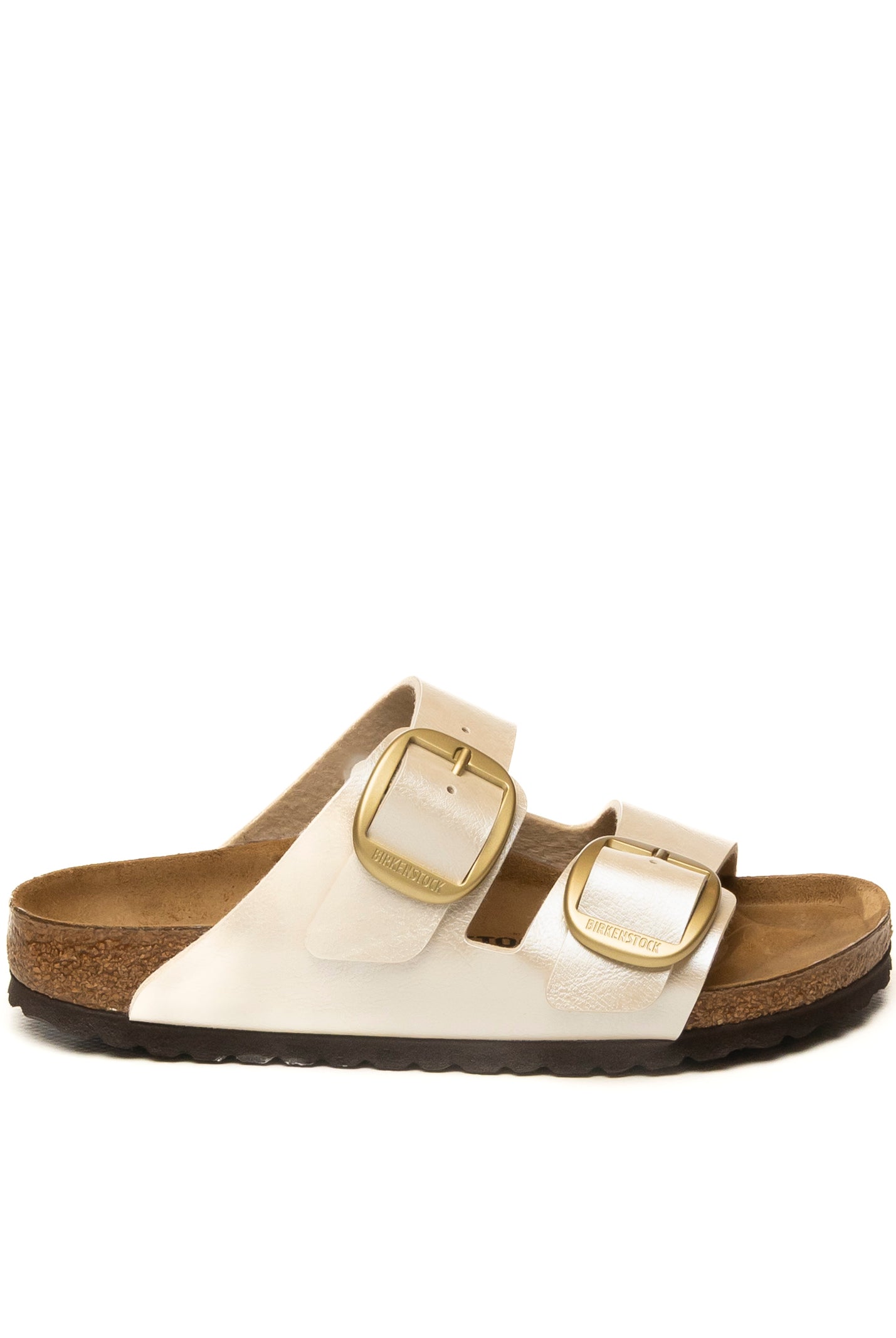 BIRKENSTOCK Arizona big buckle laminato pearl white ARIZONA BIG BUCKLE 1020021-PEARL WHITE