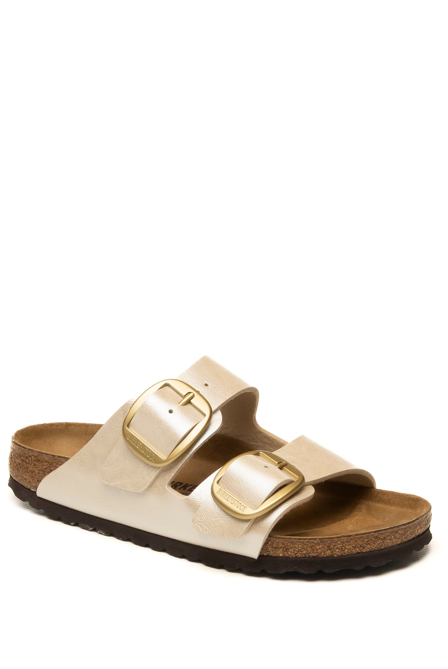 BIRKENSTOCK Arizona big buckle laminato pearl white ARIZONA BIG BUCKLE 1020021-PEARL WHITE