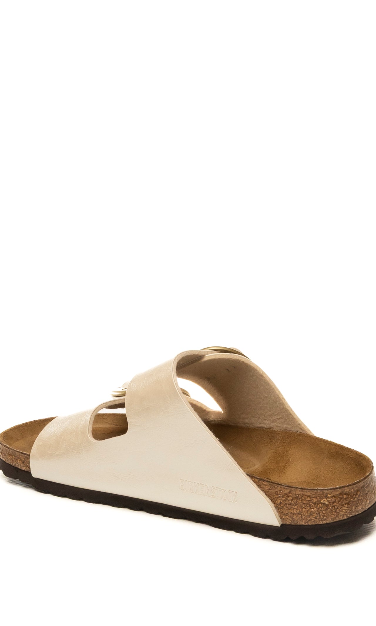 BIRKENSTOCK Arizona big buckle laminato pearl white ARIZONA BIG BUCKLE 1020021-PEARL WHITE