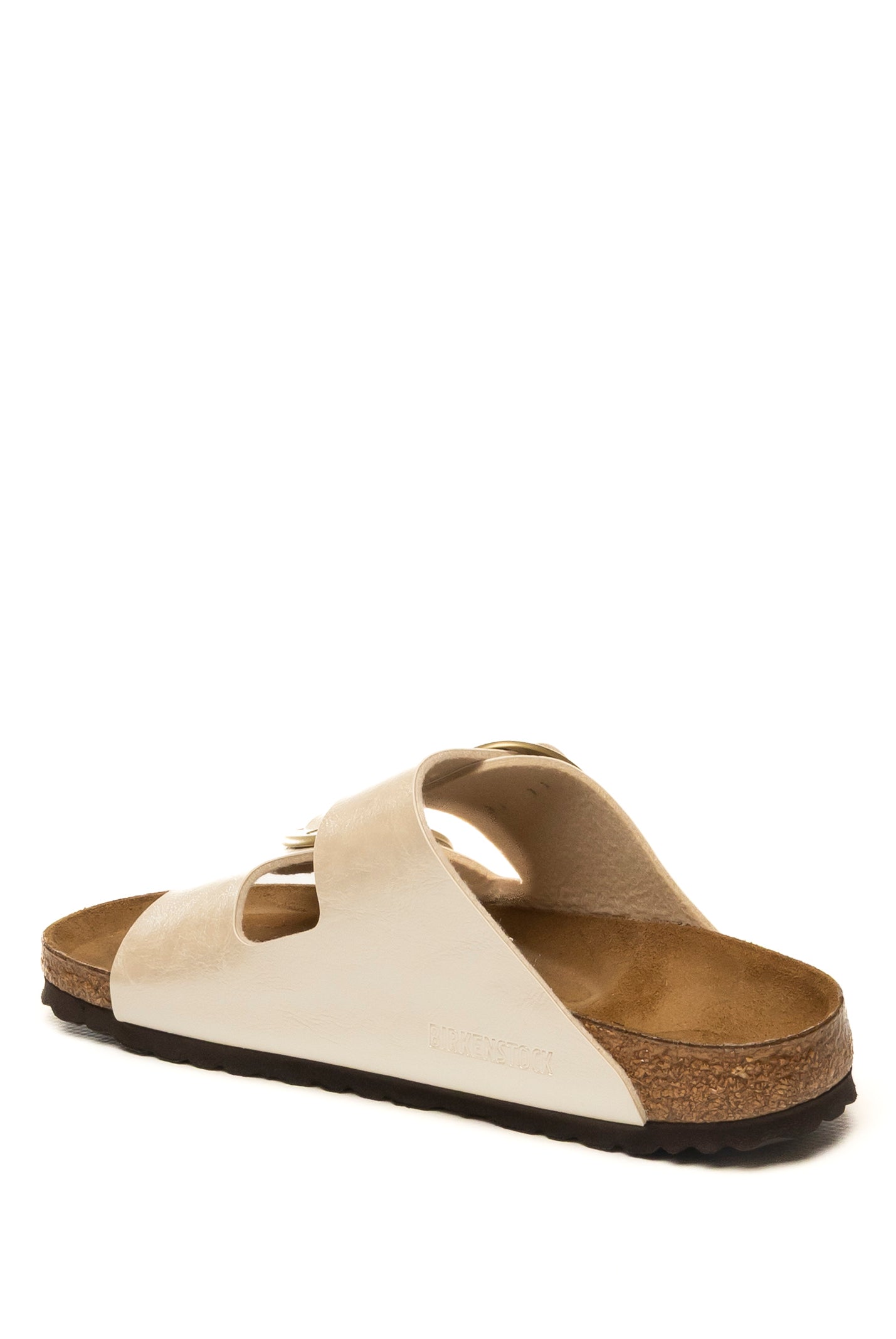 BIRKENSTOCK Arizona big buckle laminato pearl white ARIZONA BIG BUCKLE 1020021-PEARL WHITE