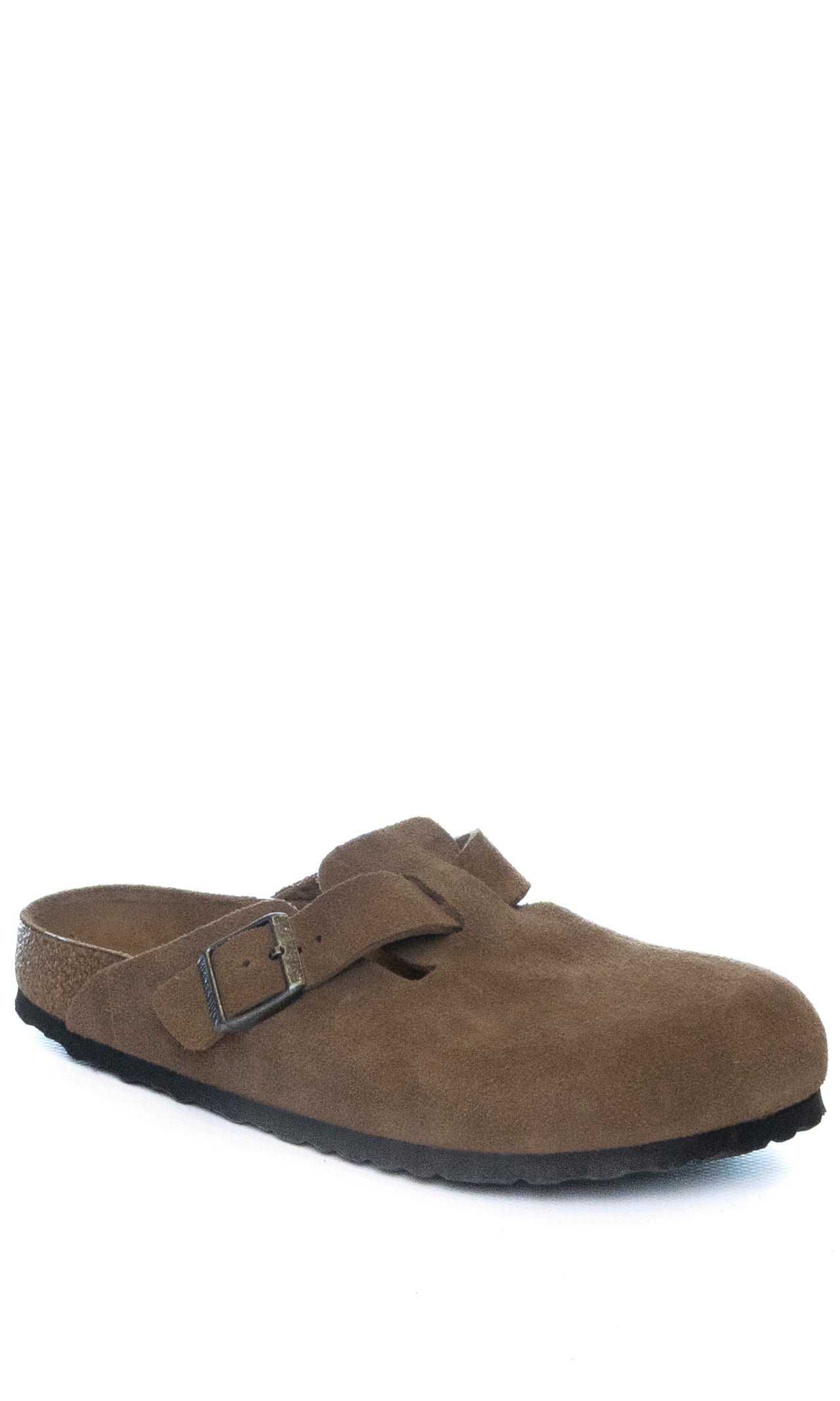 BIRKENSTOCK Boston sfb camoscio dark tea BOSTON SFB 1030861-DARK TEA