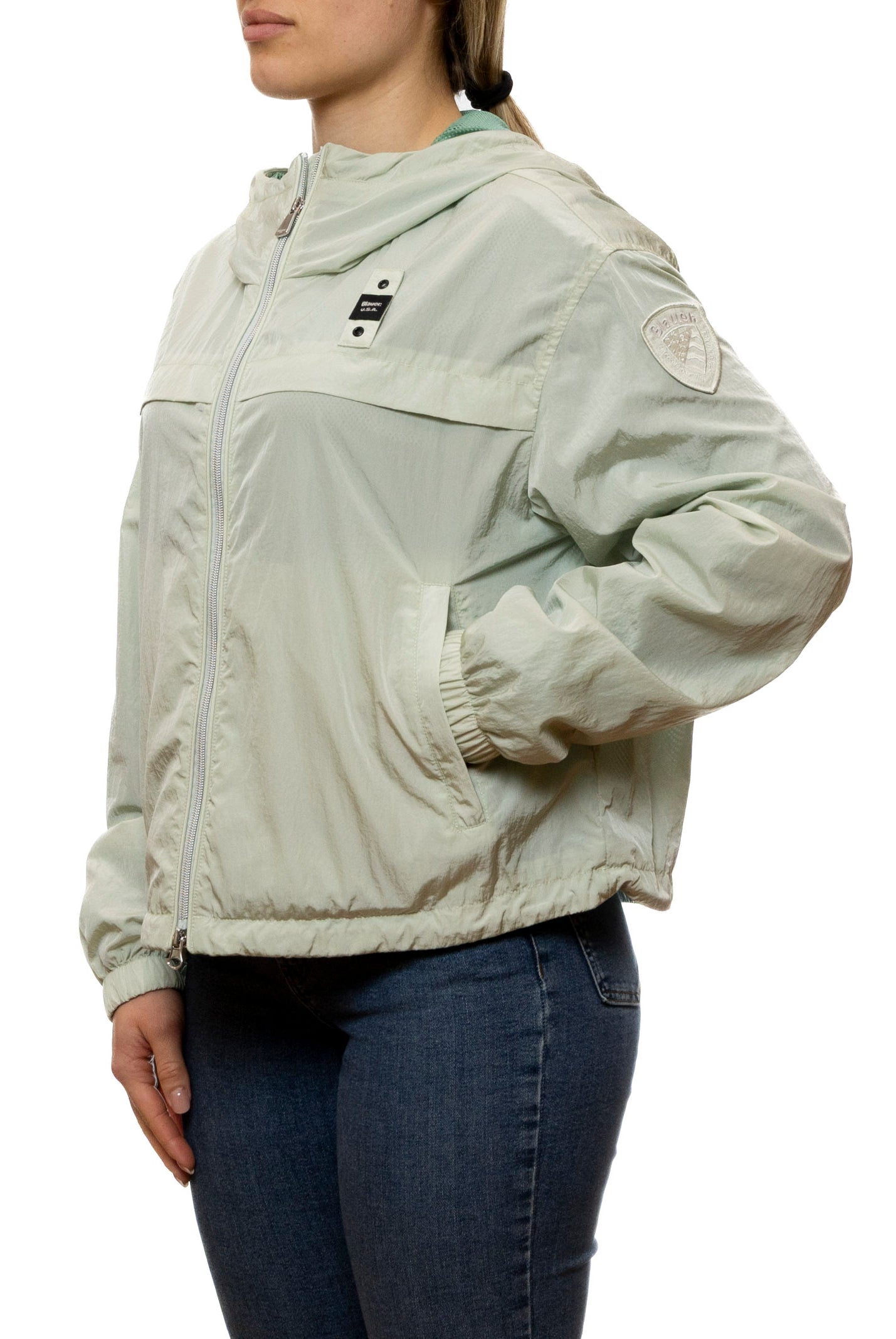 BLAUER giubbino burrage verde C01215 BURRAGE-60I