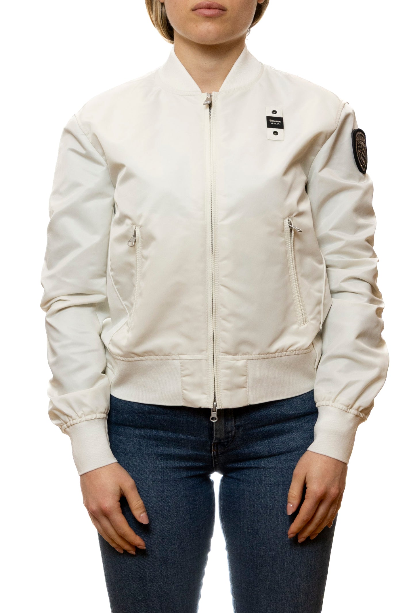 BLAUER giubbino laurie bianco C01218 LAURIE-102