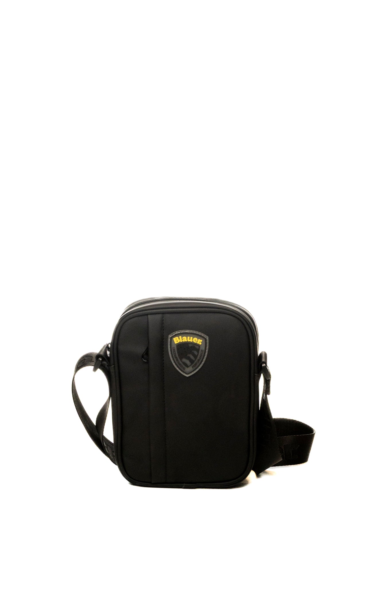 BLAUER borsa a spalla nera COV01 RUBBER-BLACK