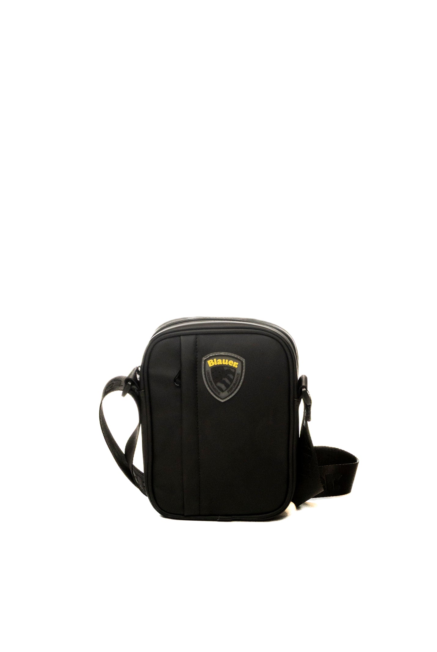 BLAUER borsa a spalla nera COV01 RUBBER-BLACK