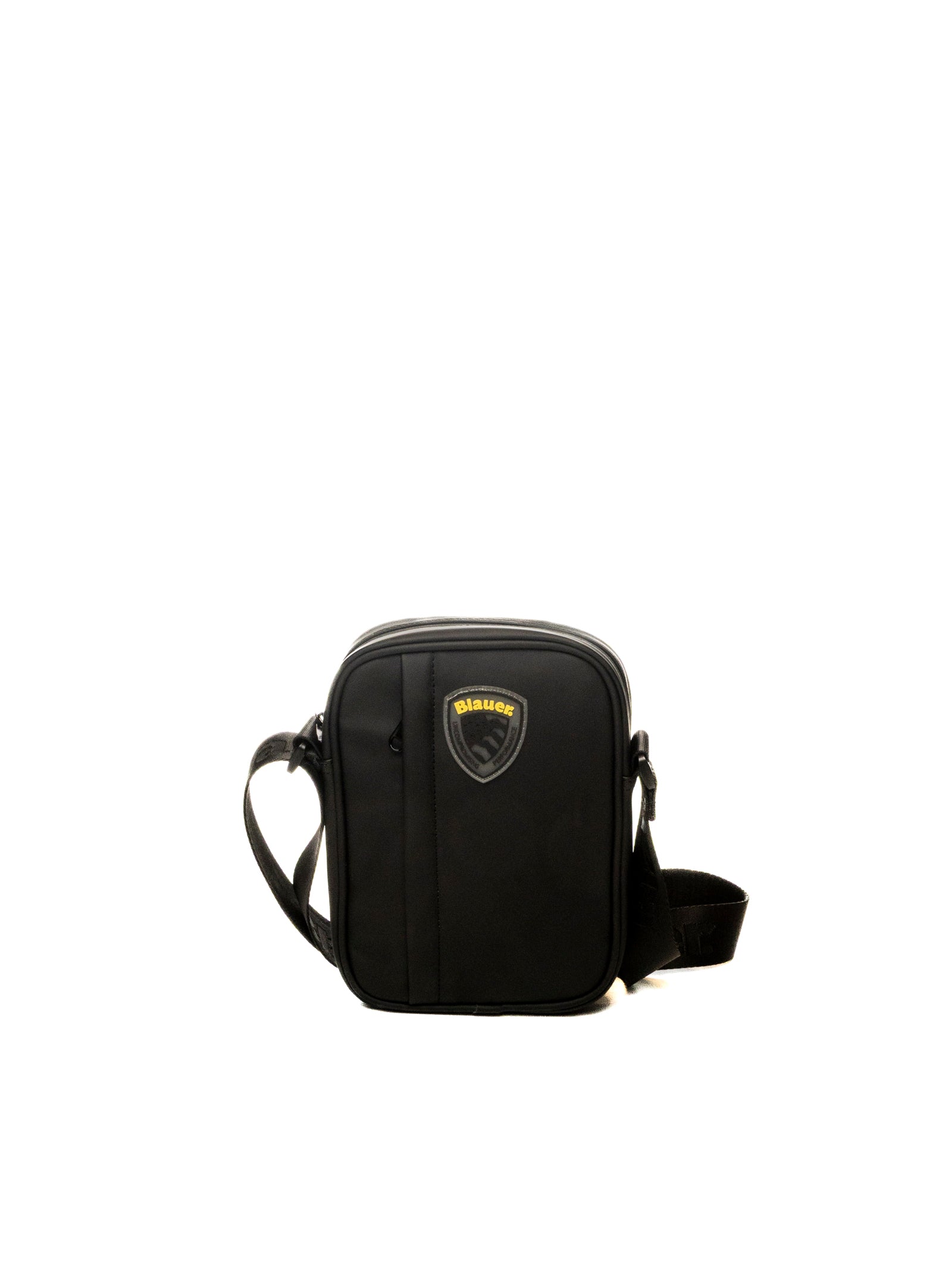 BLAUER borsa a spalla nera COV01 RUBBER-BLACK