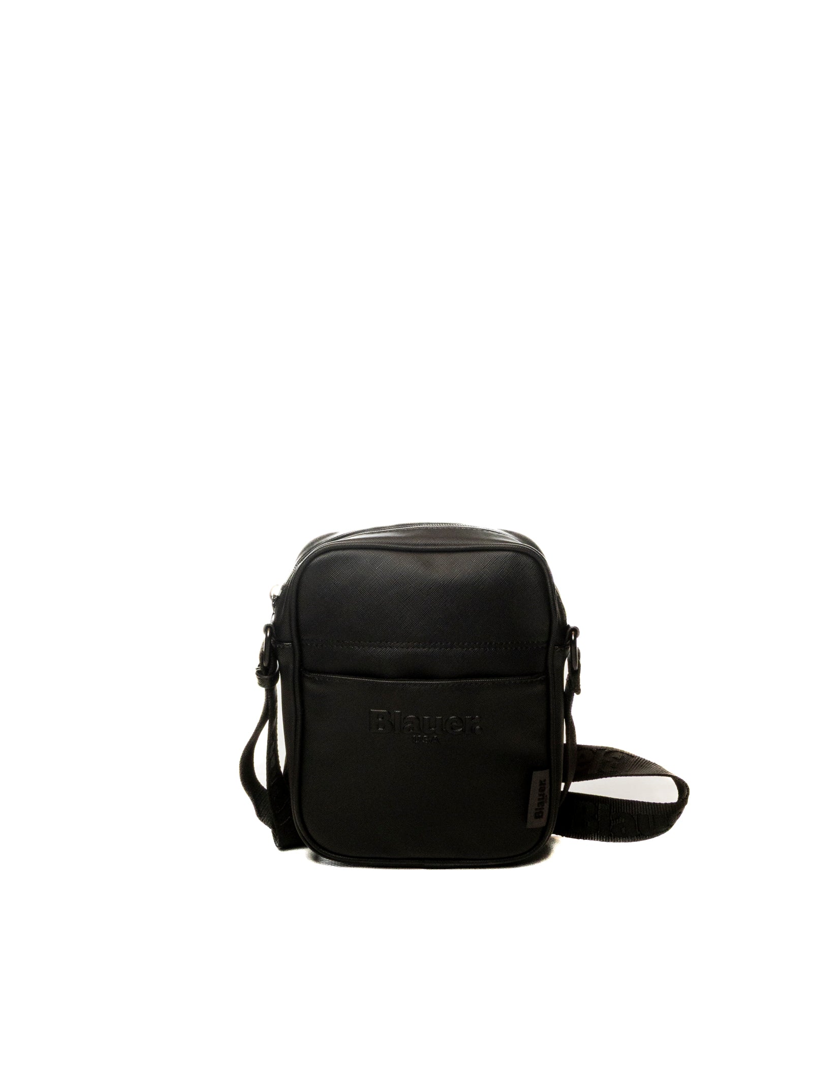 BLAUER borsa a spalla pelle nero FORT03 PELLE-BLACK