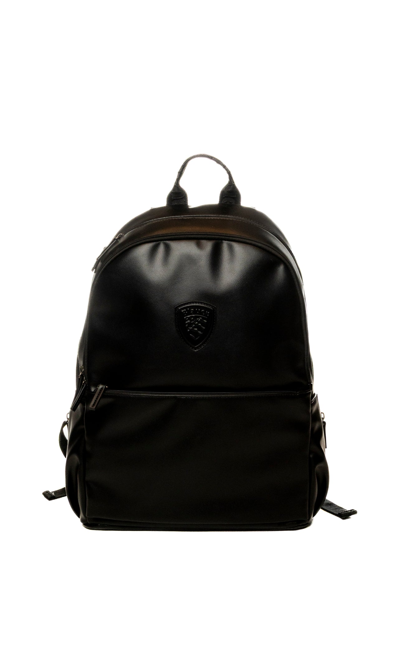 BLAUER zaino nero NUBPU01 PELLE-BLACK