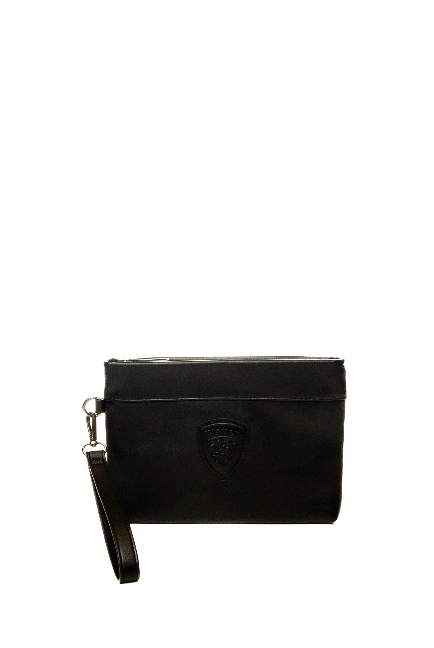 BLAUER borsa a mano nera PIATPU01 PELLE-BLACK