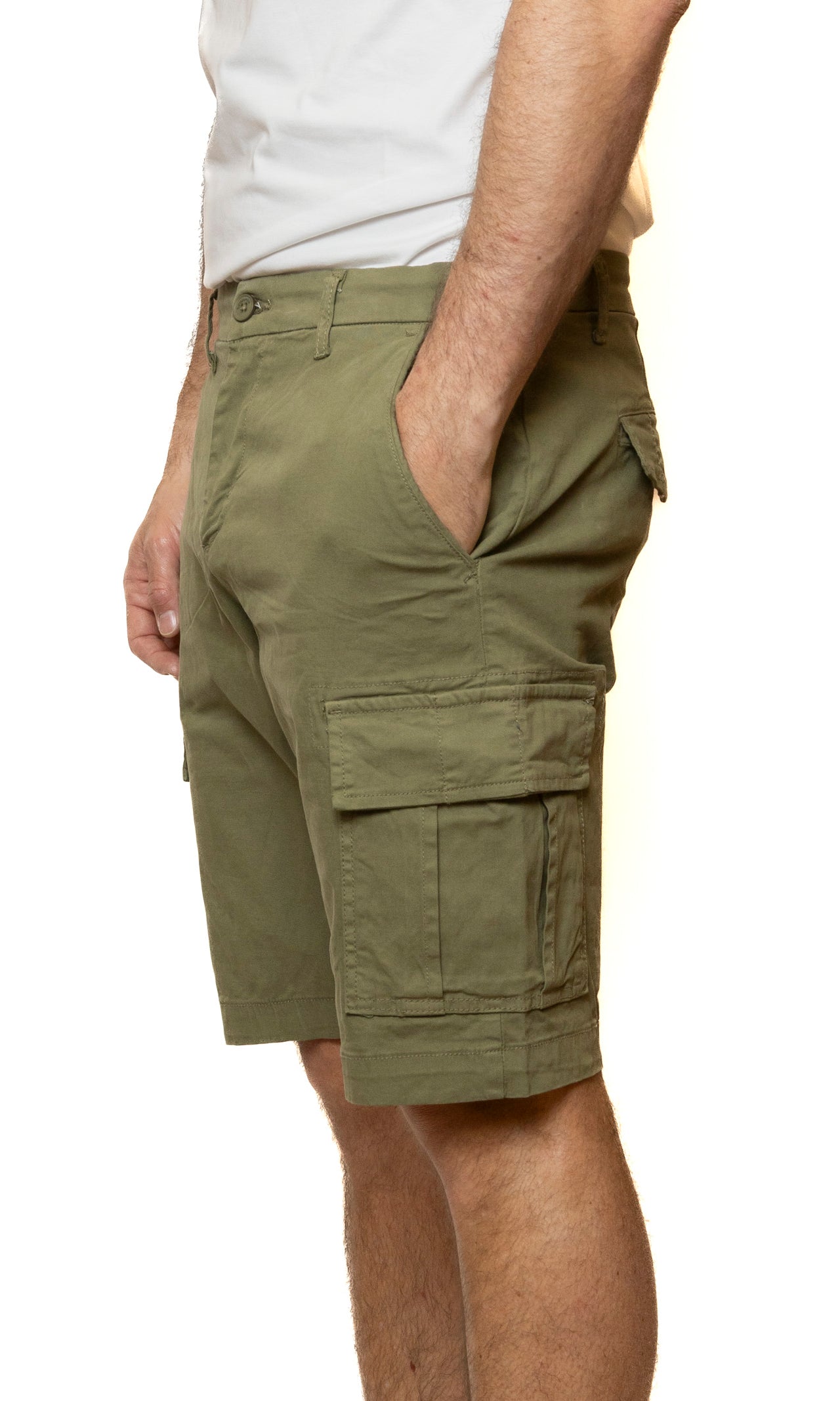 CENSURED bermuda cotone verde BMC522 GC05-34